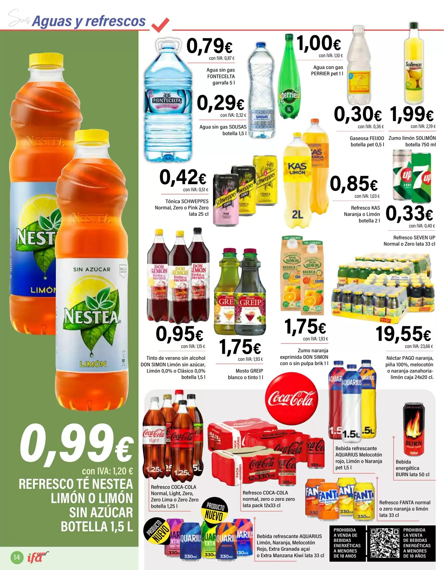 Folleto promocional de Cash Ifa válido desde el 23/06/2026 - Página 14.