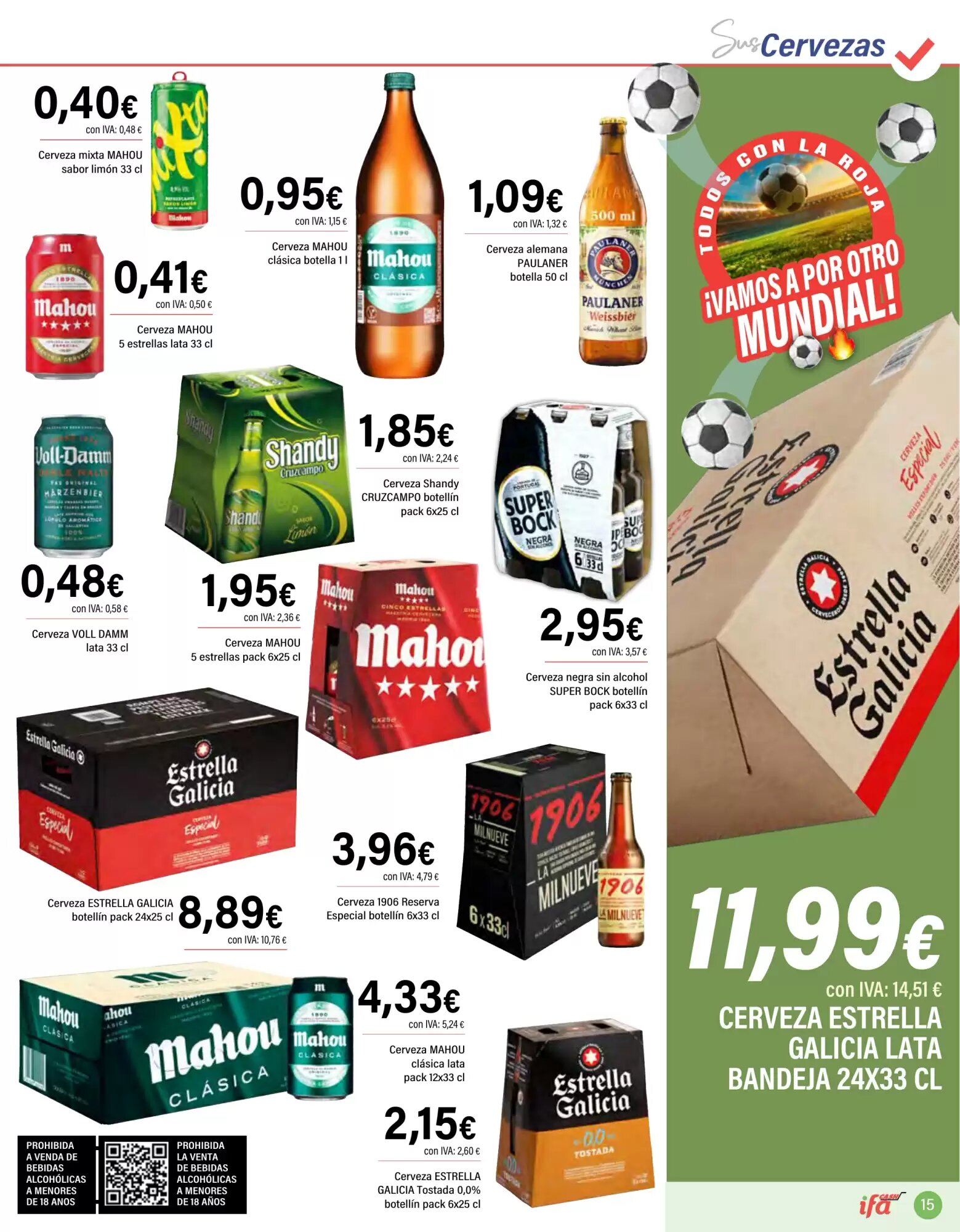 Folleto promocional de Cash Ifa válido desde el 23/06/2026 - Página 15.