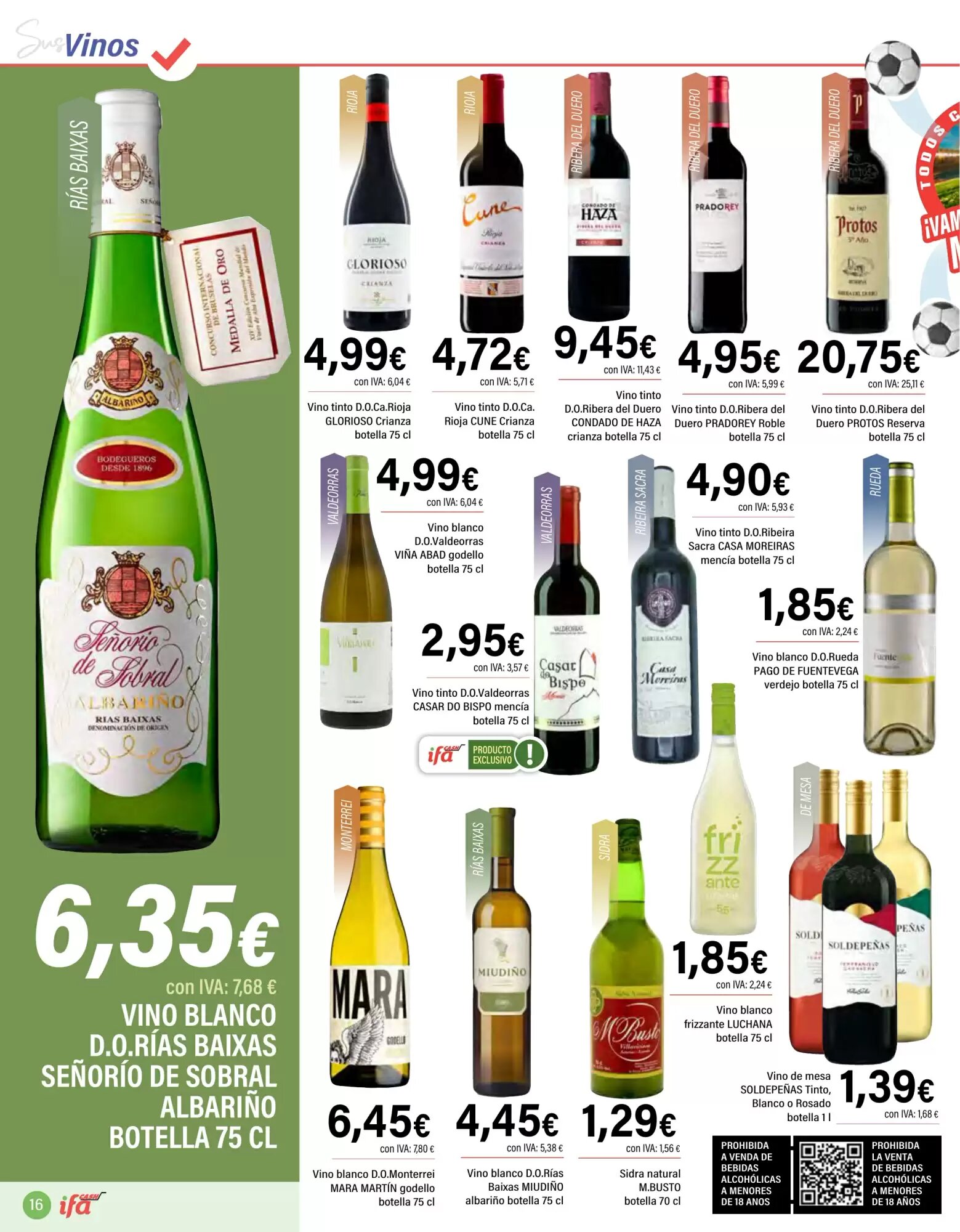 Folleto promocional de Cash Ifa válido desde el 23/06/2026 - Página 16.