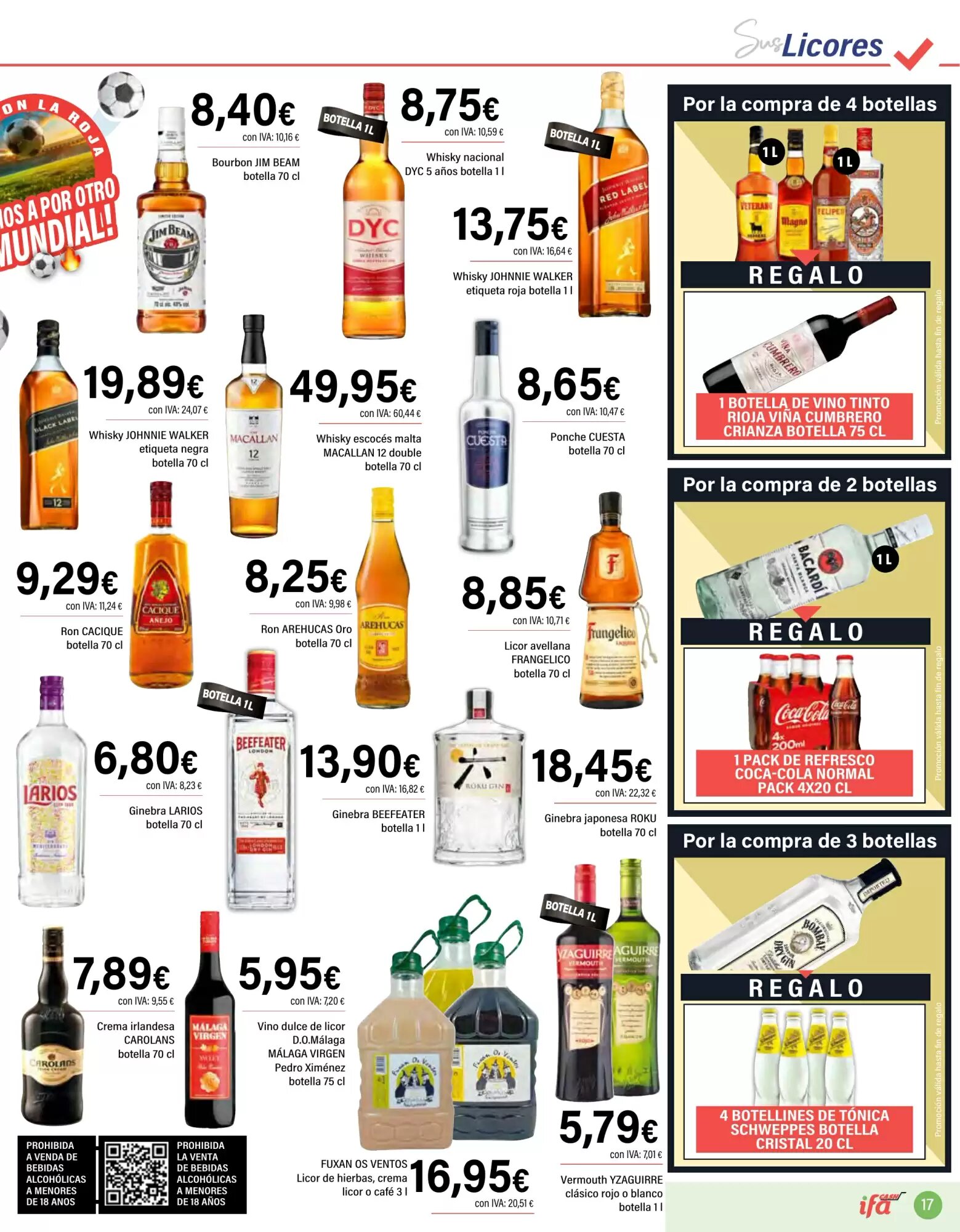 Folleto promocional de Cash Ifa válido desde el 23/06/2026 - Página 17.
