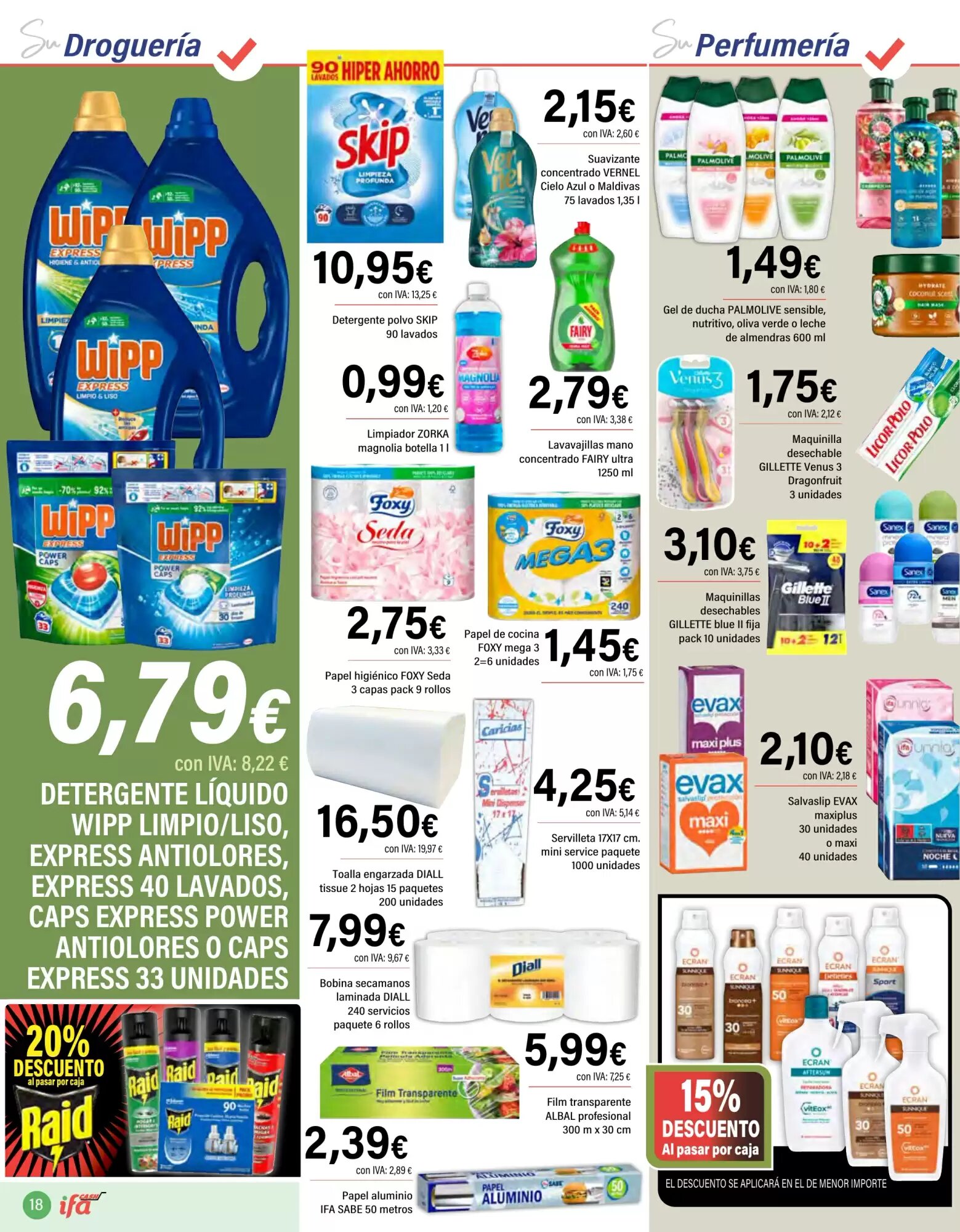 Folleto promocional de Cash Ifa válido desde el 23/06/2026 - Página 18.