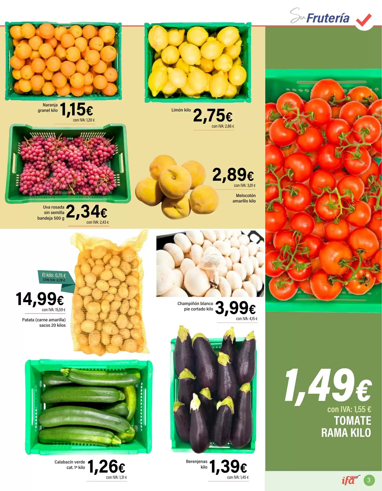 Folleto promocional de Cash Ifa válido desde el 23/06/2026 - Página 3.