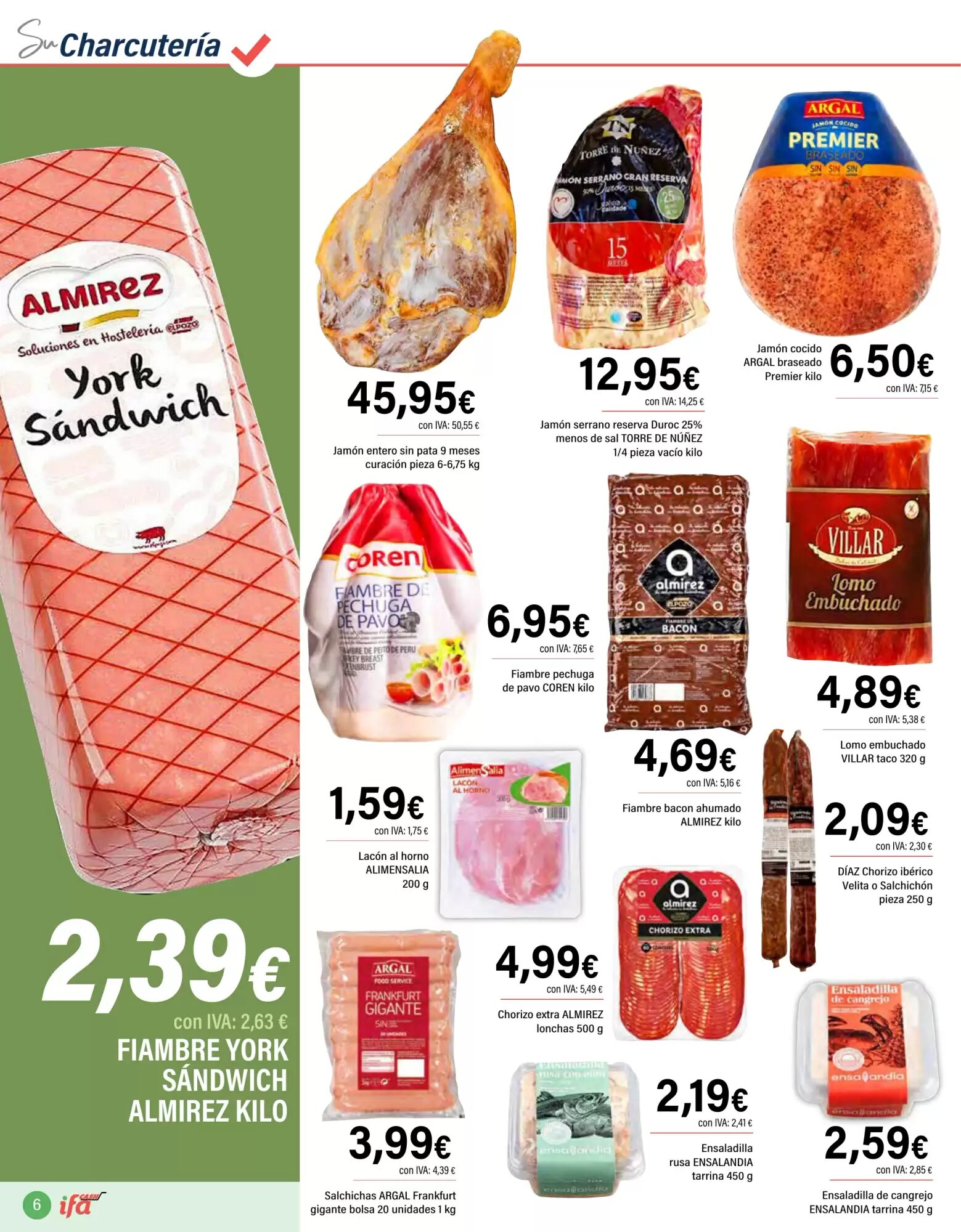 Folleto promocional de Cash Ifa válido desde el 23/06/2026 - Página 6.