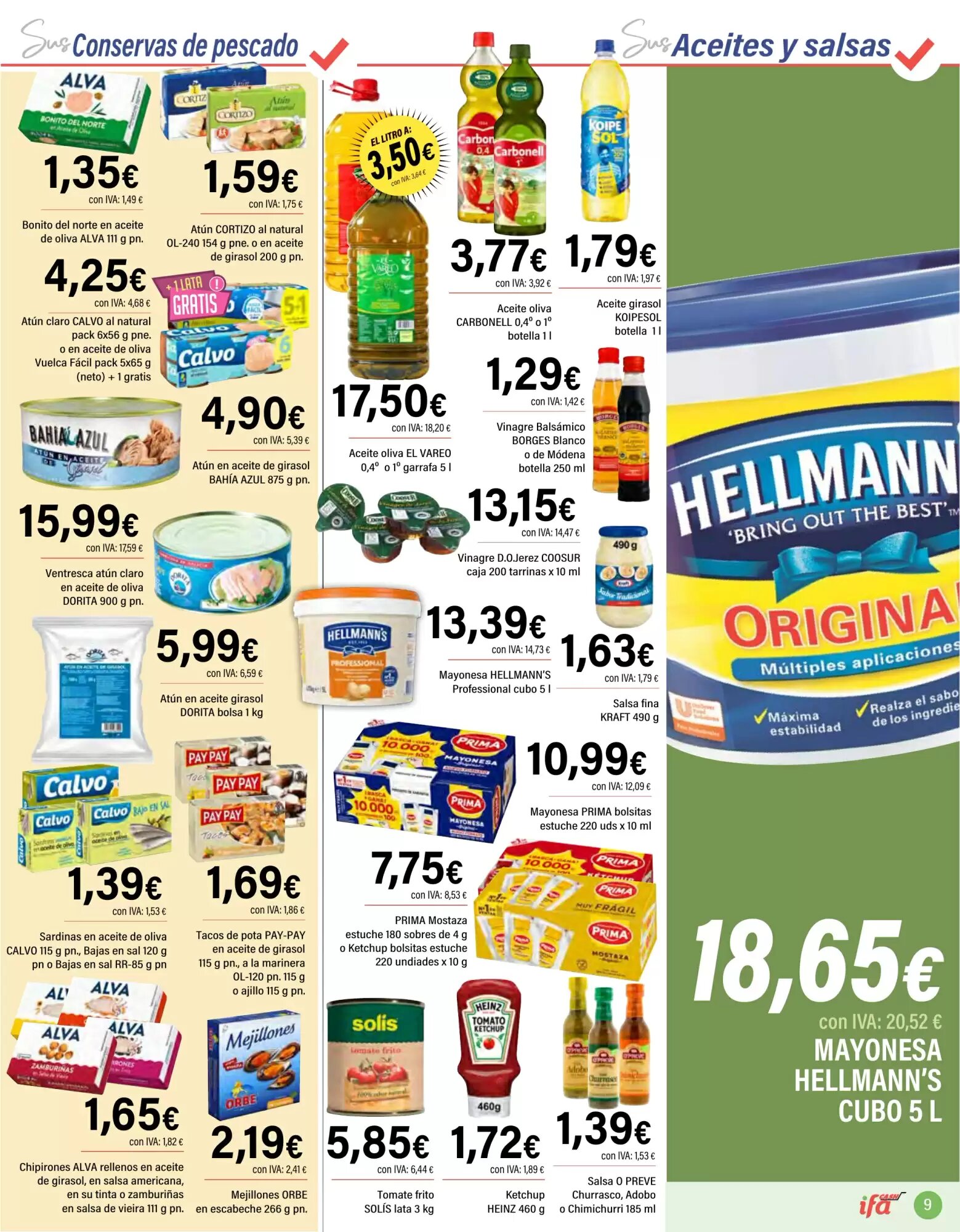 Folleto promocional de Cash Ifa válido desde el 23/06/2026 - Página 9.