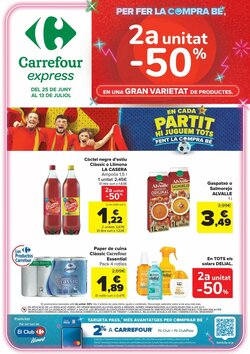 Folleto promocional de Carrefour válido desde el 25/06/2026
