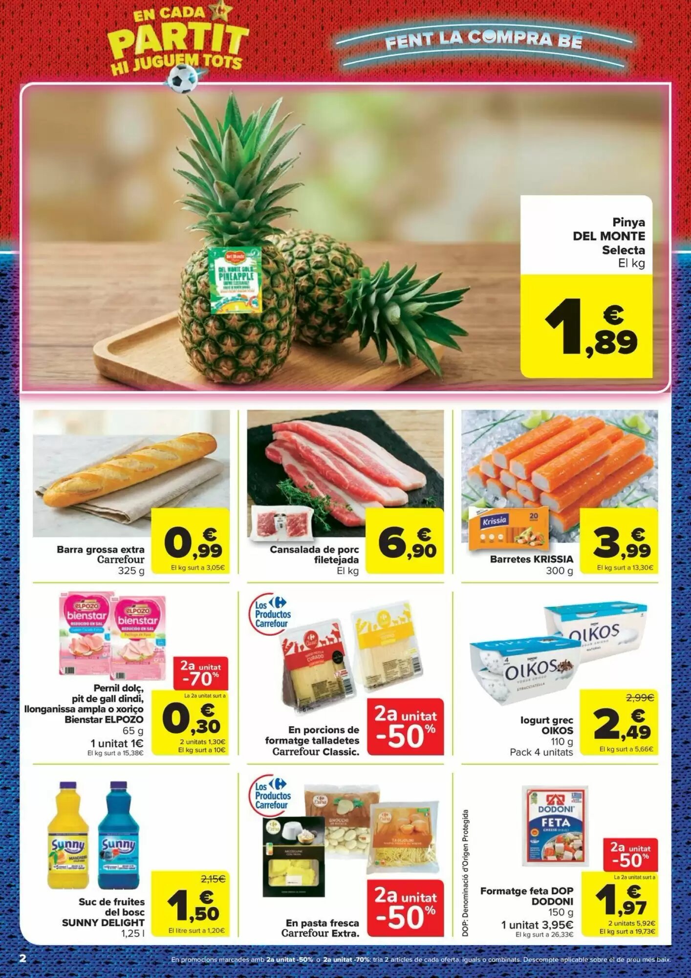 Folleto promocional de Carrefour válido desde el 25/06/2026 - Página 2.