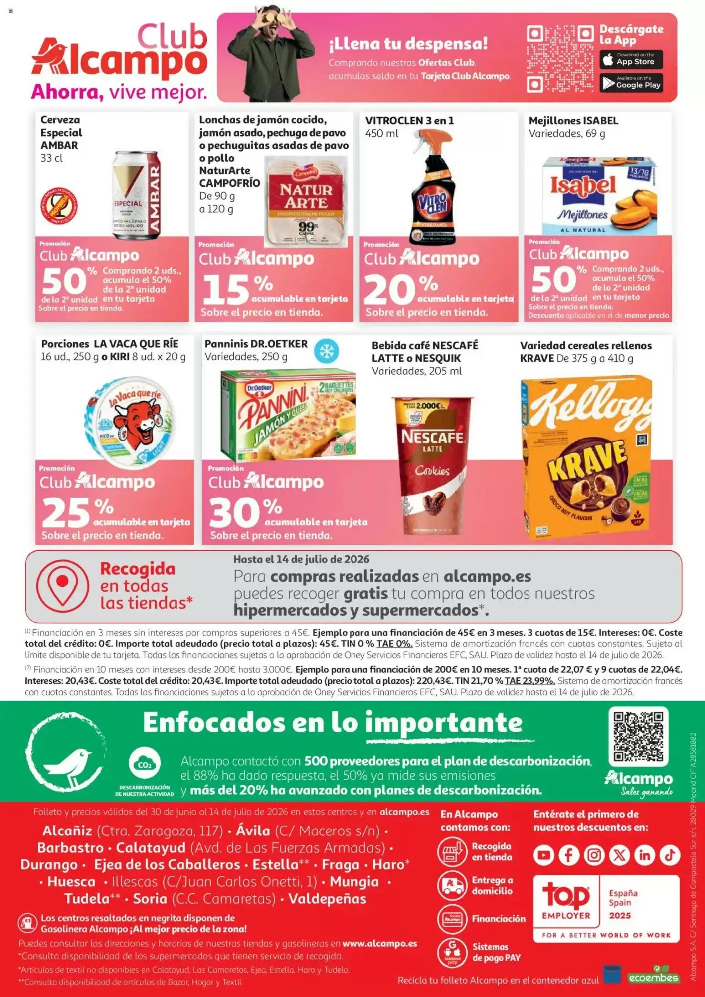 Folleto promocional de Alcampo válido desde el 30/06/2026 - Página 12.