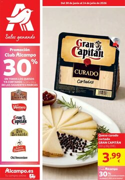 Folleto promocional de Alcampo válido desde el 30/06/2026