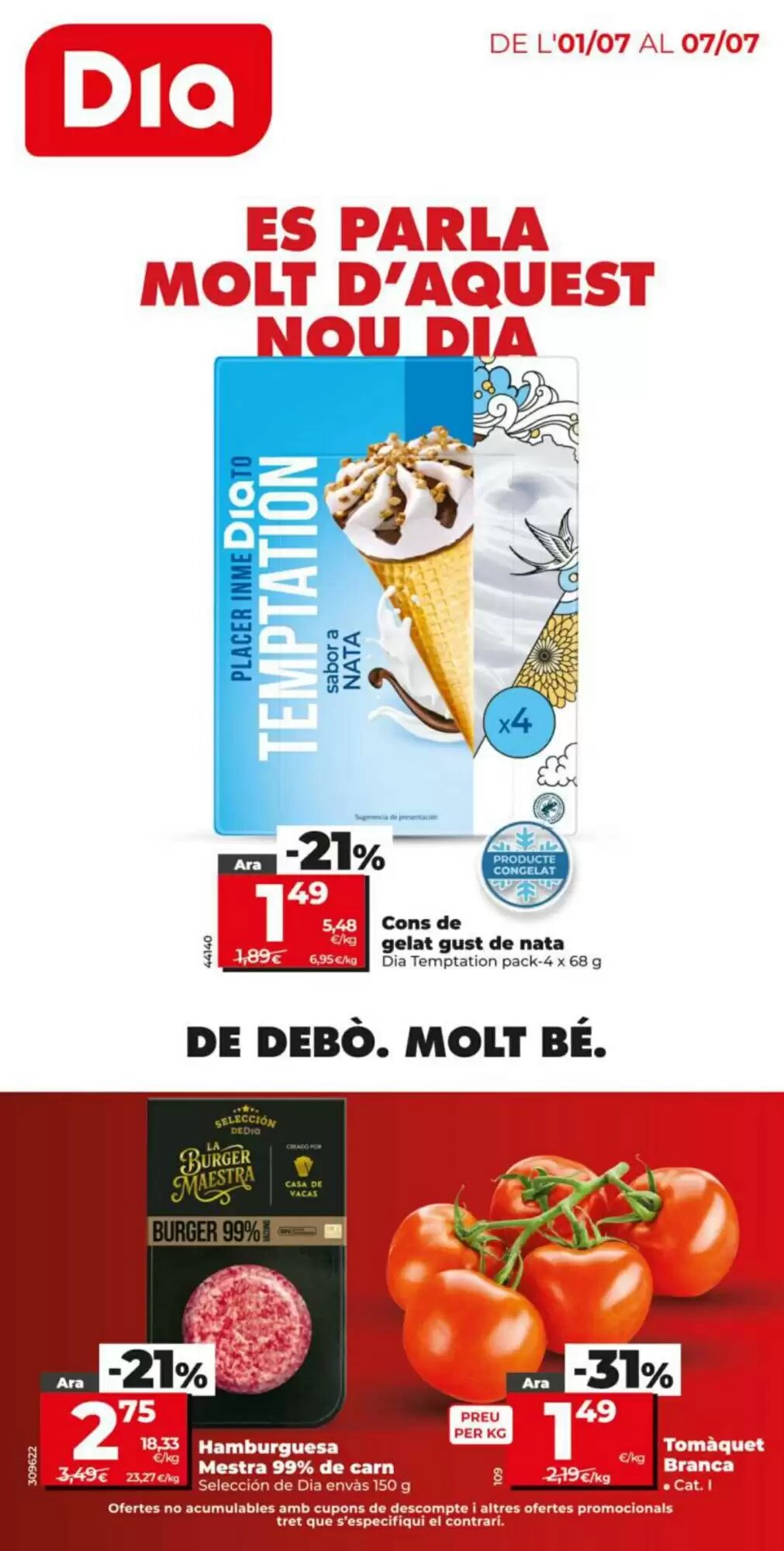 Folleto promocional de Dia válido desde el 01/07/2026 - Página 1.