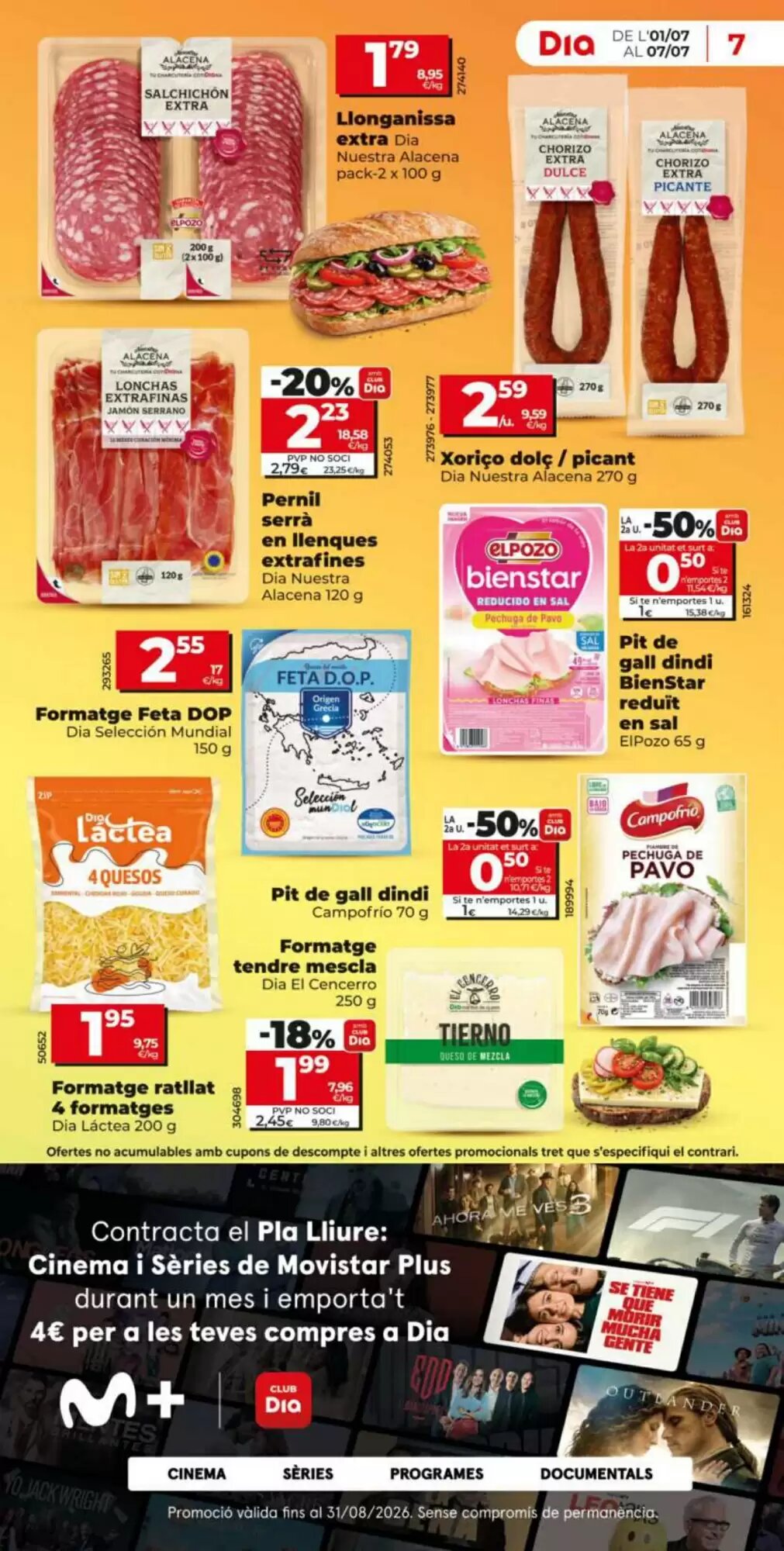 Folleto promocional de Dia válido desde el 01/07/2026 - Página 7.