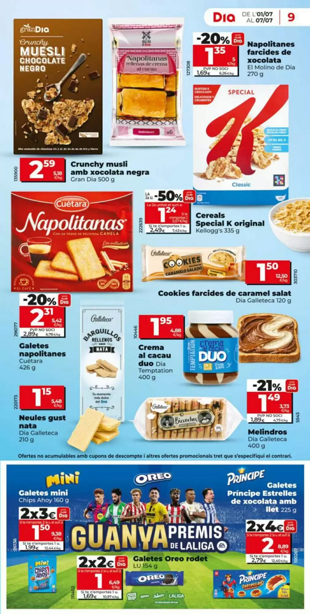 Folleto promocional de Dia válido desde el 01/07/2026 - Página 9.