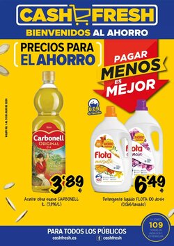 Folleto promocional de Cash Fresh válido desde el 03/07/2026