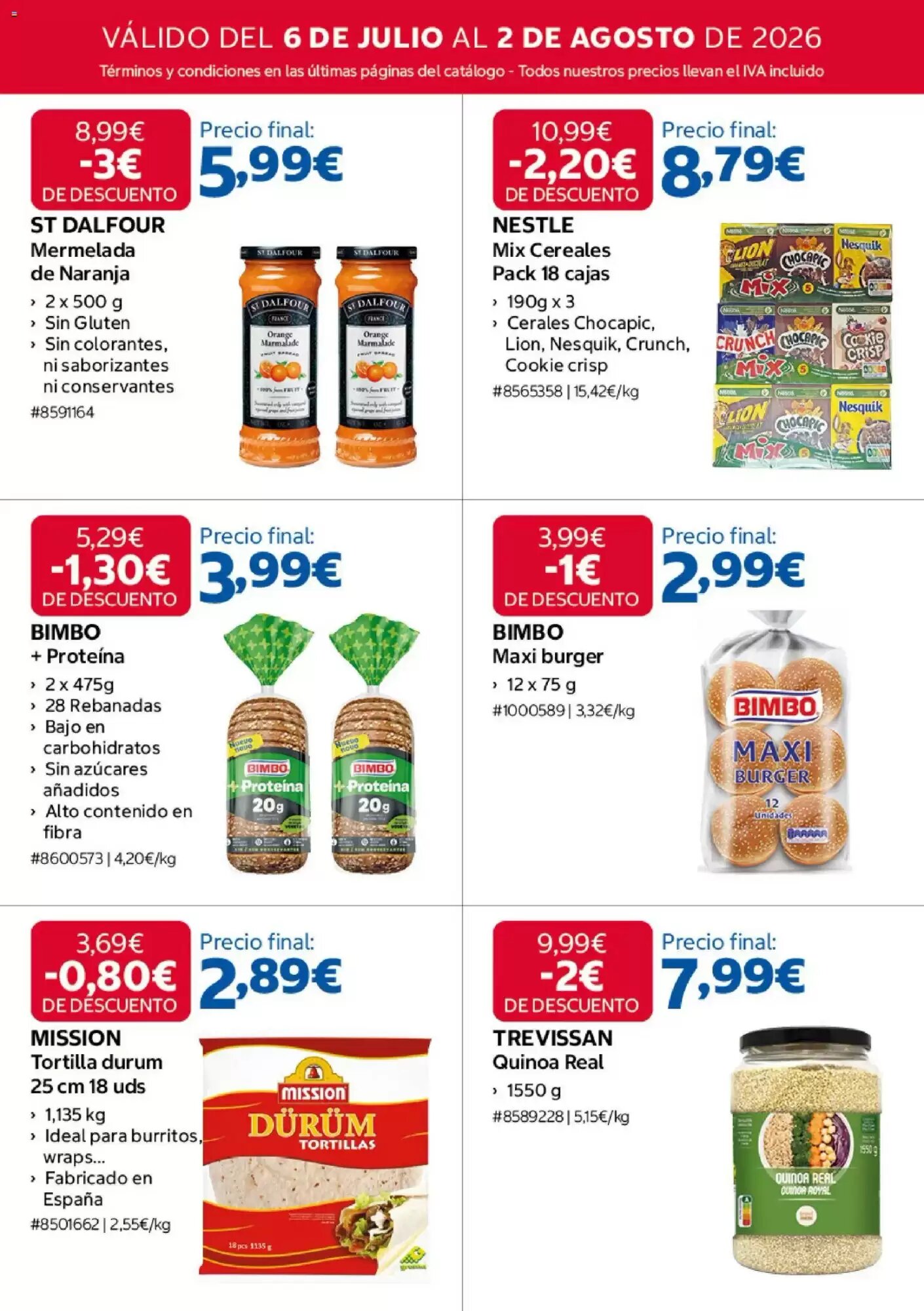 Folleto promocional de Costco válido desde el 06/07/2026 - Página 12.
