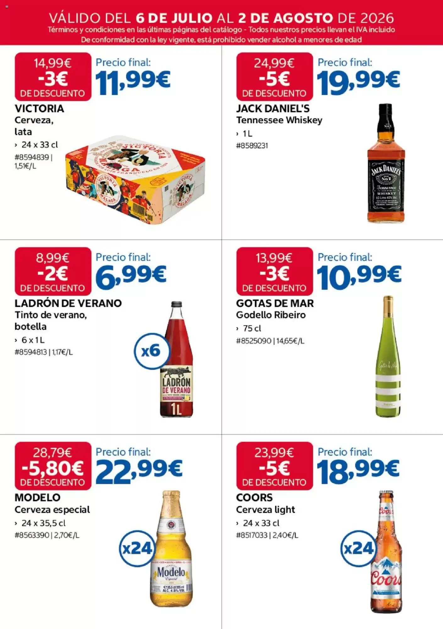 Folleto promocional de Costco válido desde el 06/07/2026 - Página 16.