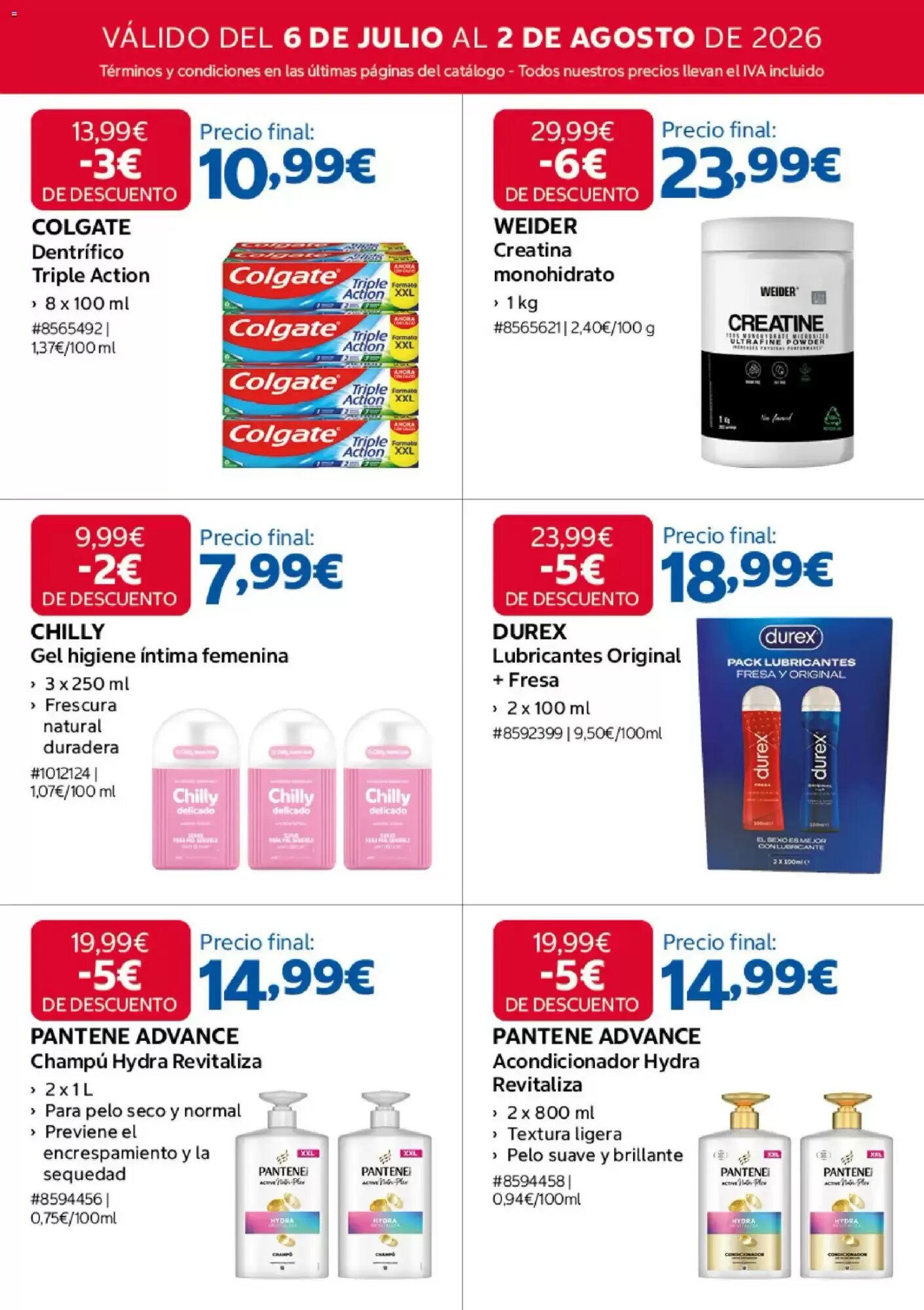 Folleto promocional de Costco válido desde el 06/07/2026 - Página 8.