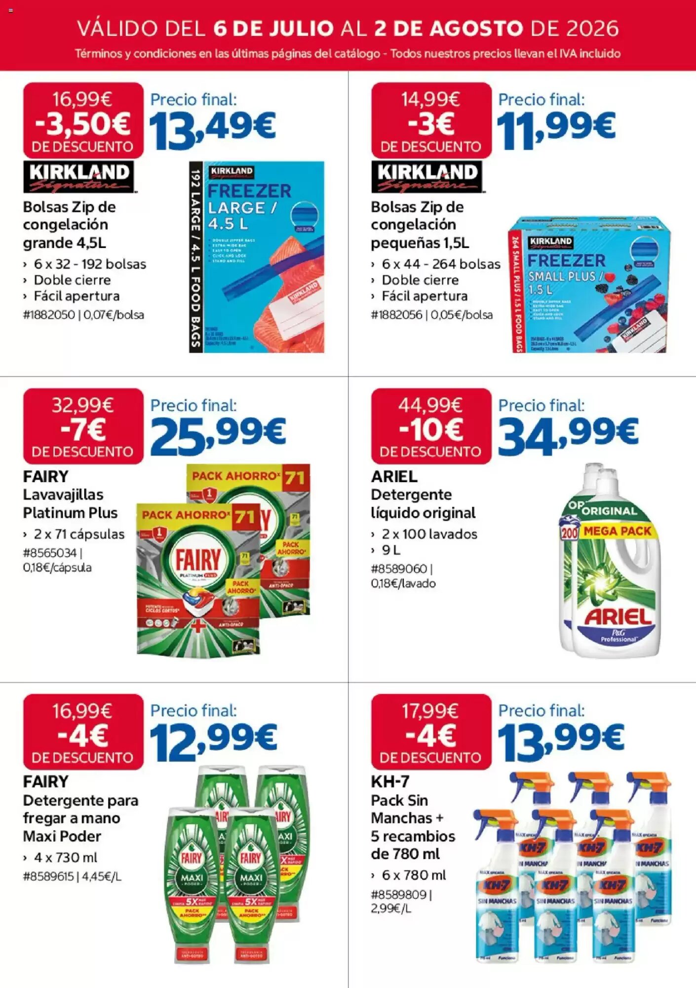 Folleto promocional de Costco válido desde el 06/07/2026 - Página 9.