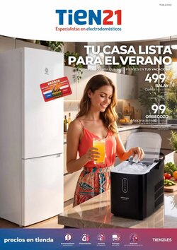 Folleto promocional de Tien 21 válido desde el 10/07/2026