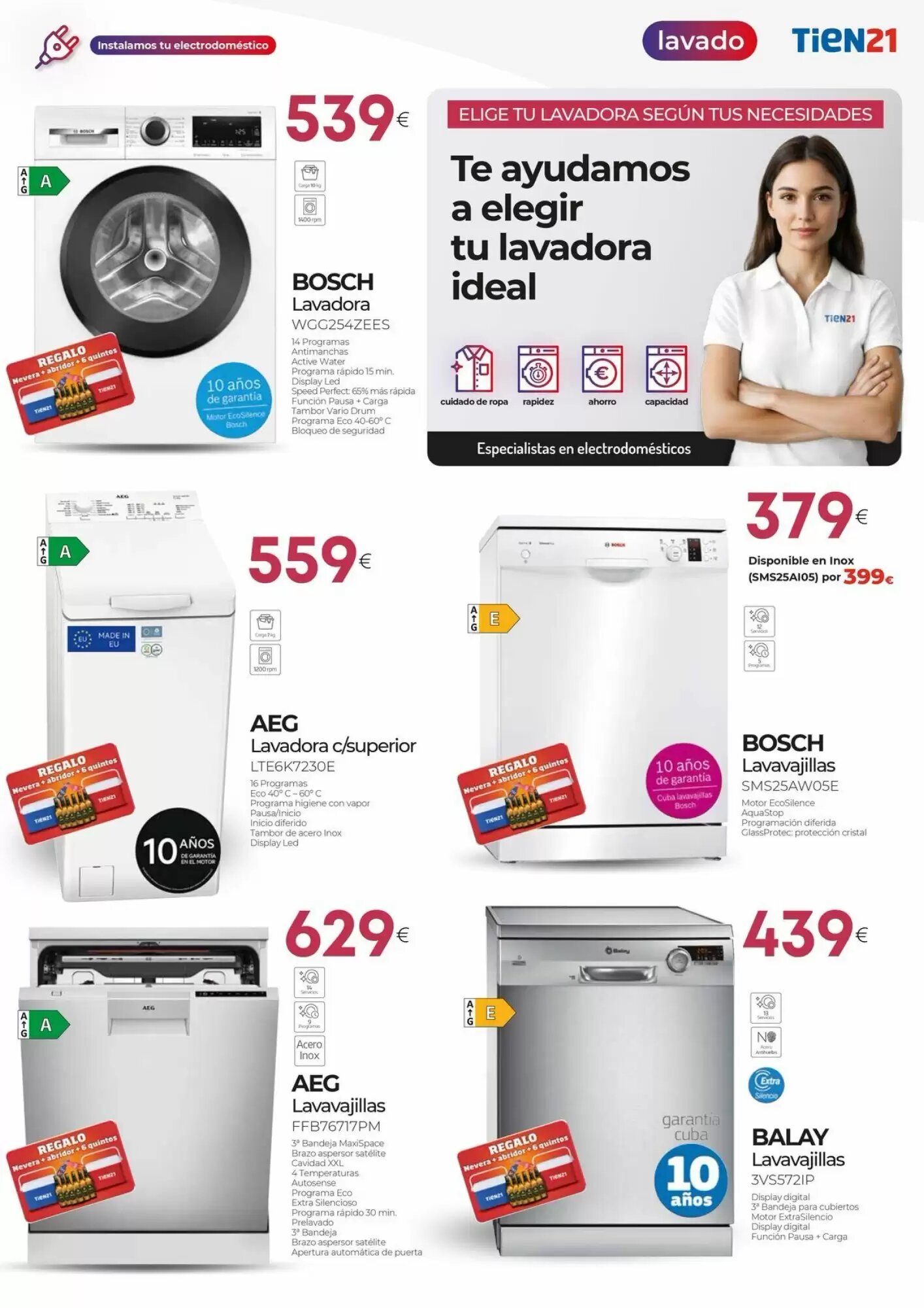 Folleto promocional de Tien 21 válido desde el 10/07/2026 - Página 3.