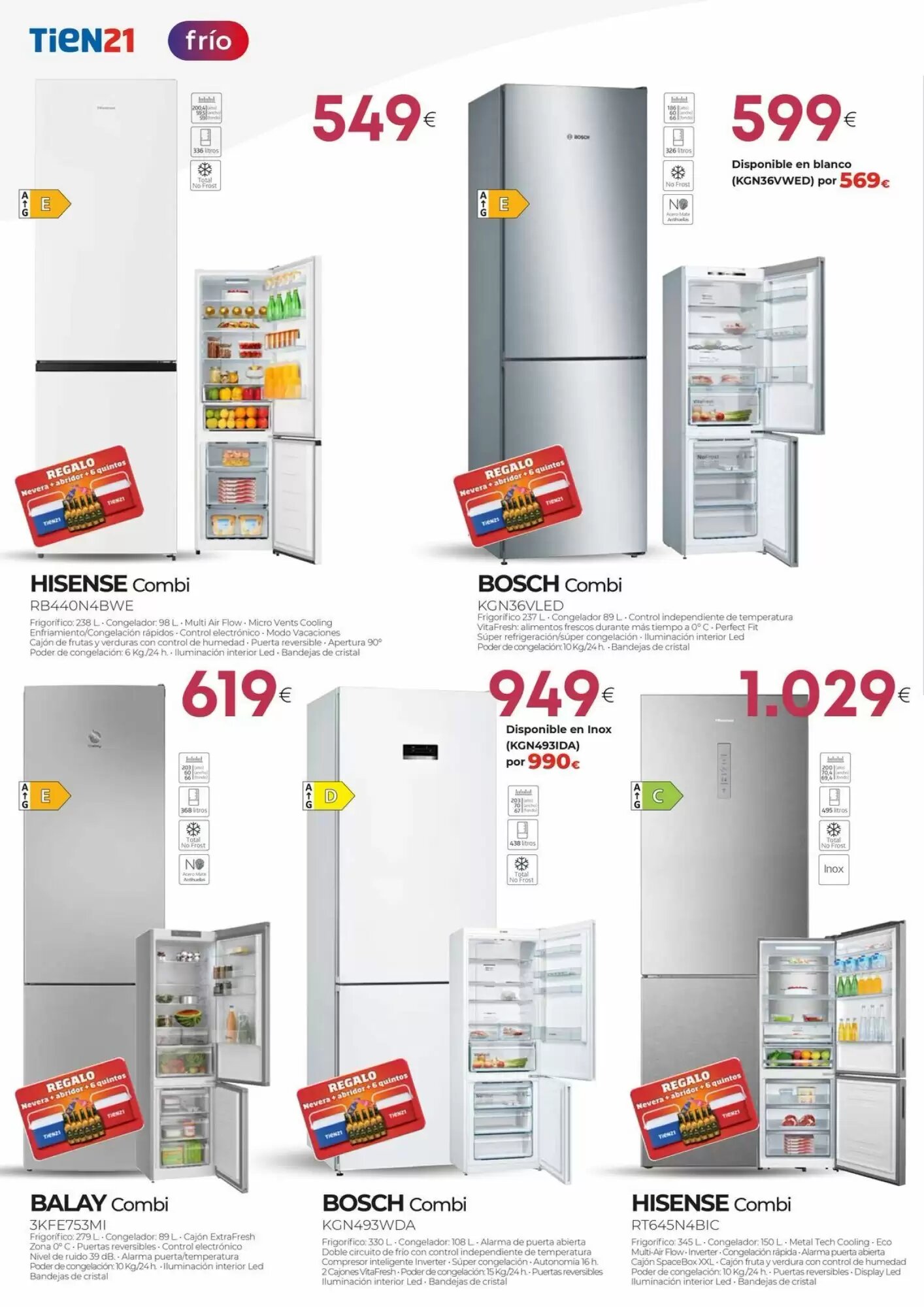 Folleto promocional de Tien 21 válido desde el 10/07/2026 - Página 4.