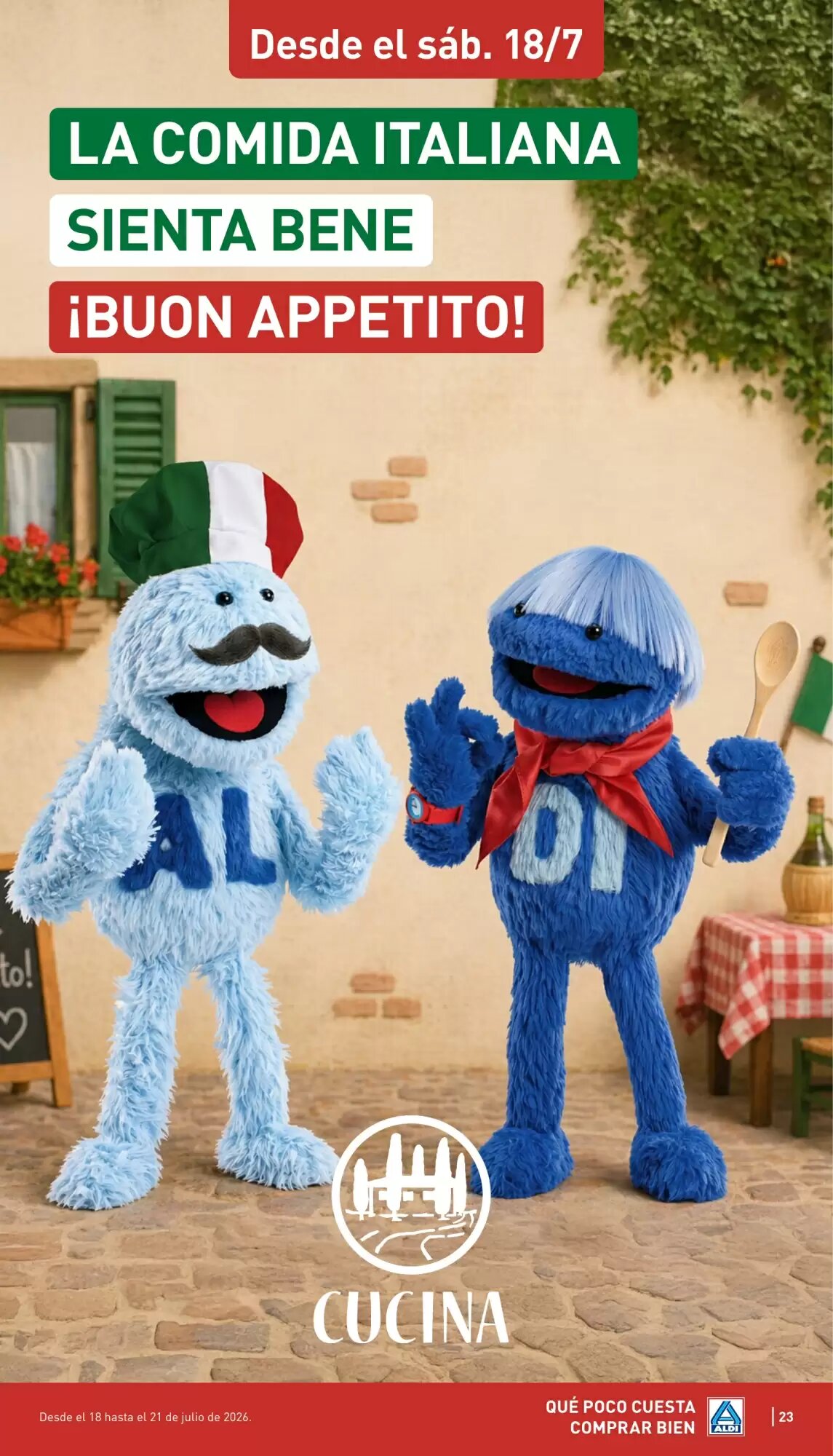 Folleto promocional de ALDI válido desde el 13/07/2026 - Página 23.