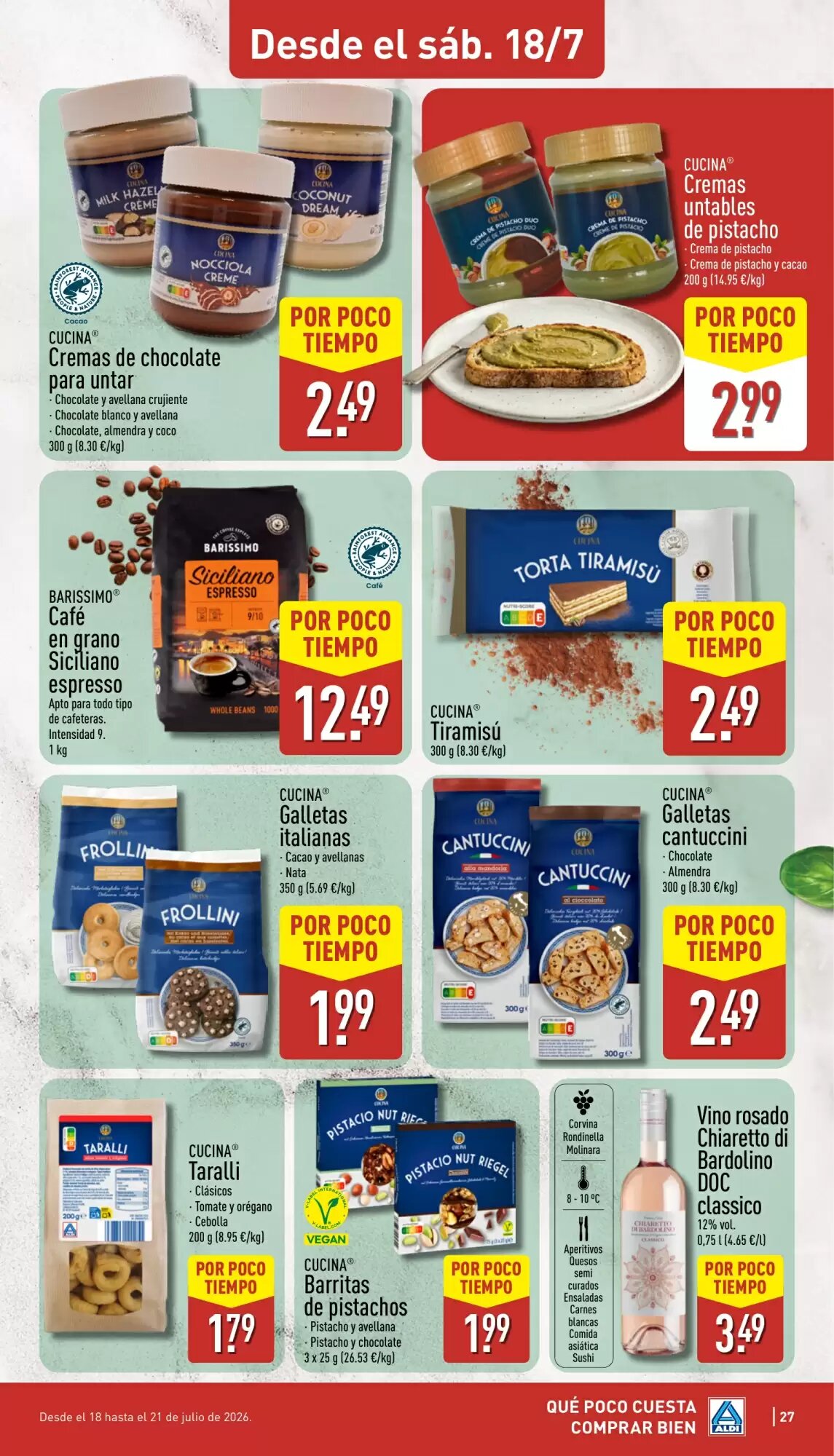 Folleto promocional de ALDI válido desde el 13/07/2026 - Página 27.