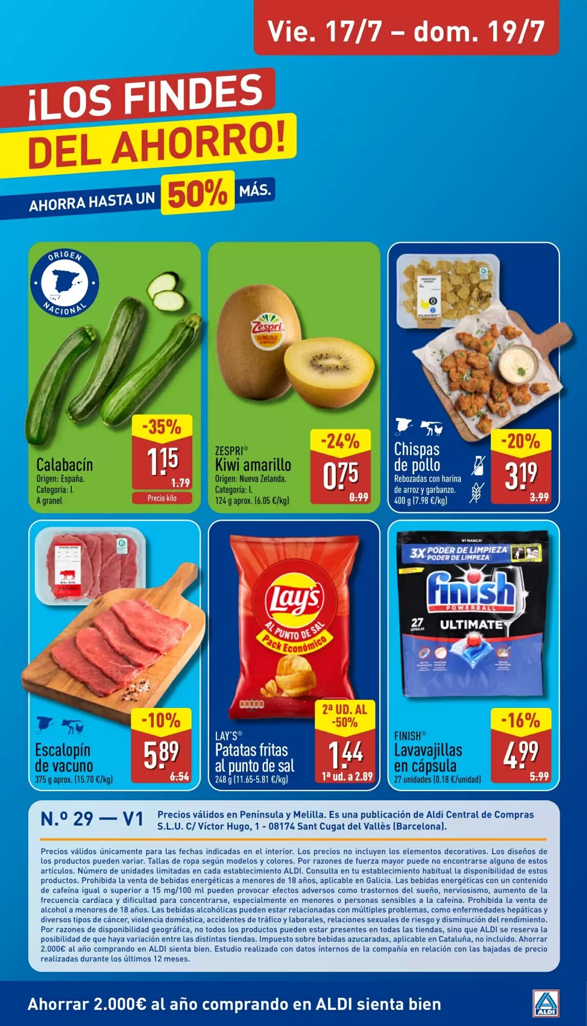 Folleto promocional de ALDI válido desde el 13/07/2026 - Página 28.