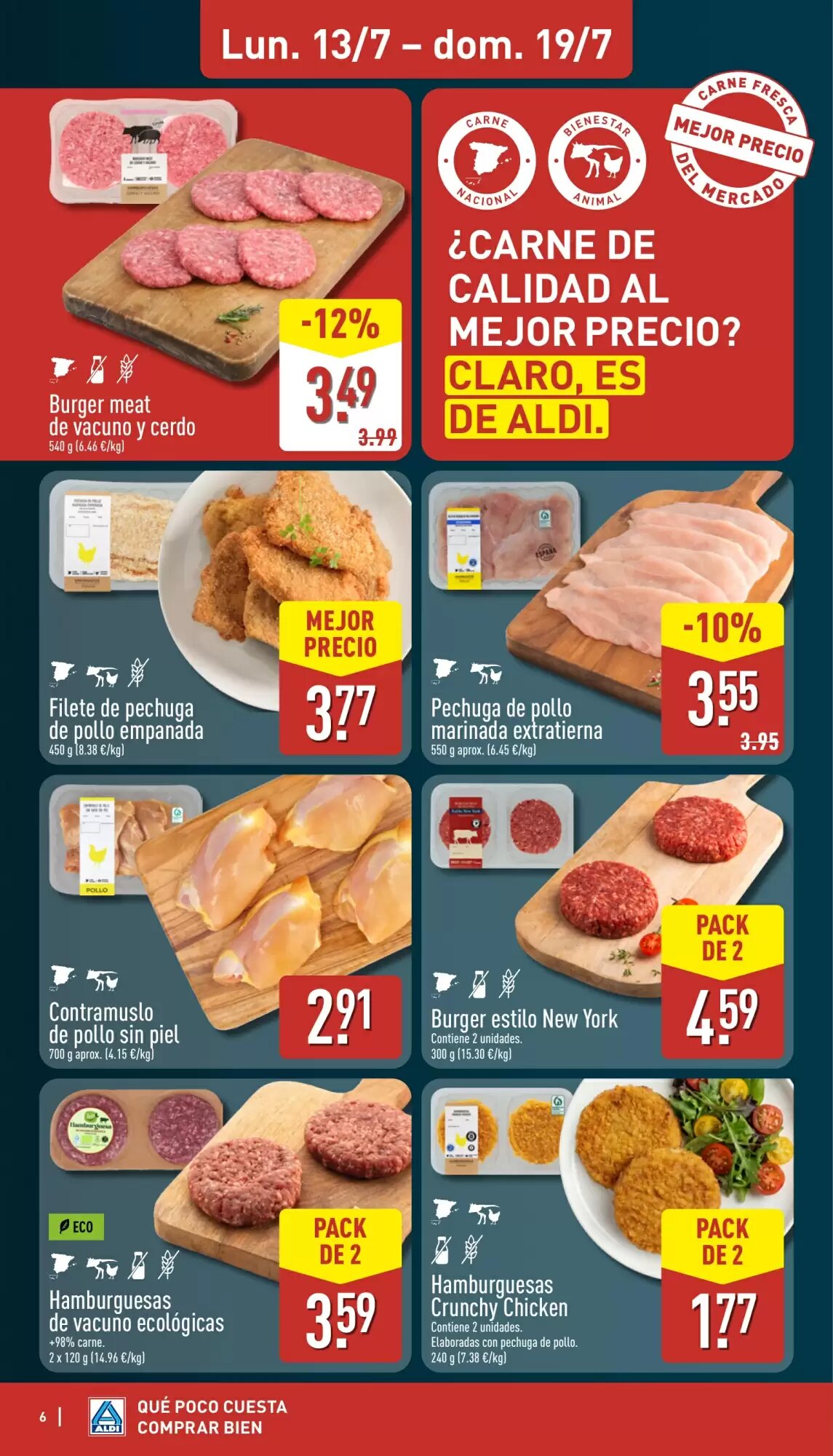 Folleto promocional de ALDI válido desde el 13/07/2026 - Página 6.
