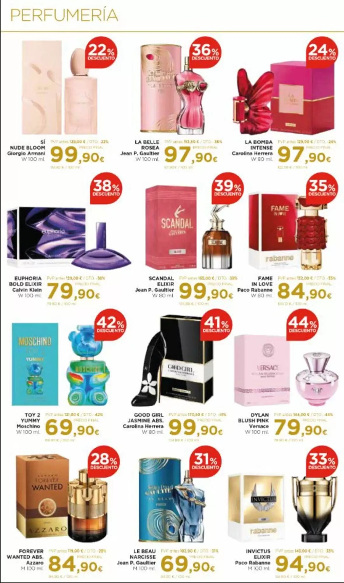 Folleto promocional de Aquabel Perfumerías válido desde el 13/07/2026 - Página 2.