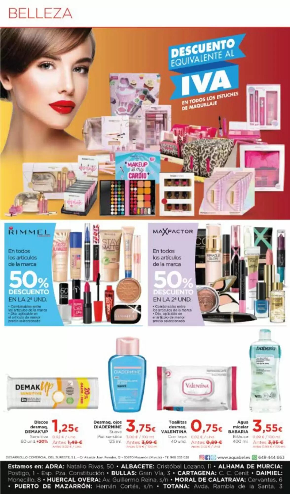 Folleto promocional de Aquabel Perfumerías válido desde el 13/07/2026 - Página 6.