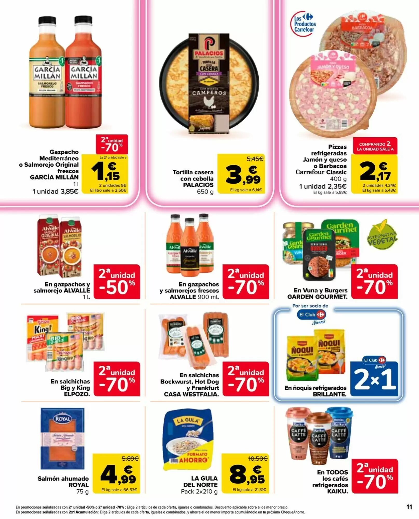 Folleto promocional de Carrefour Market válido desde el 14/07/2026 - Página 11.
