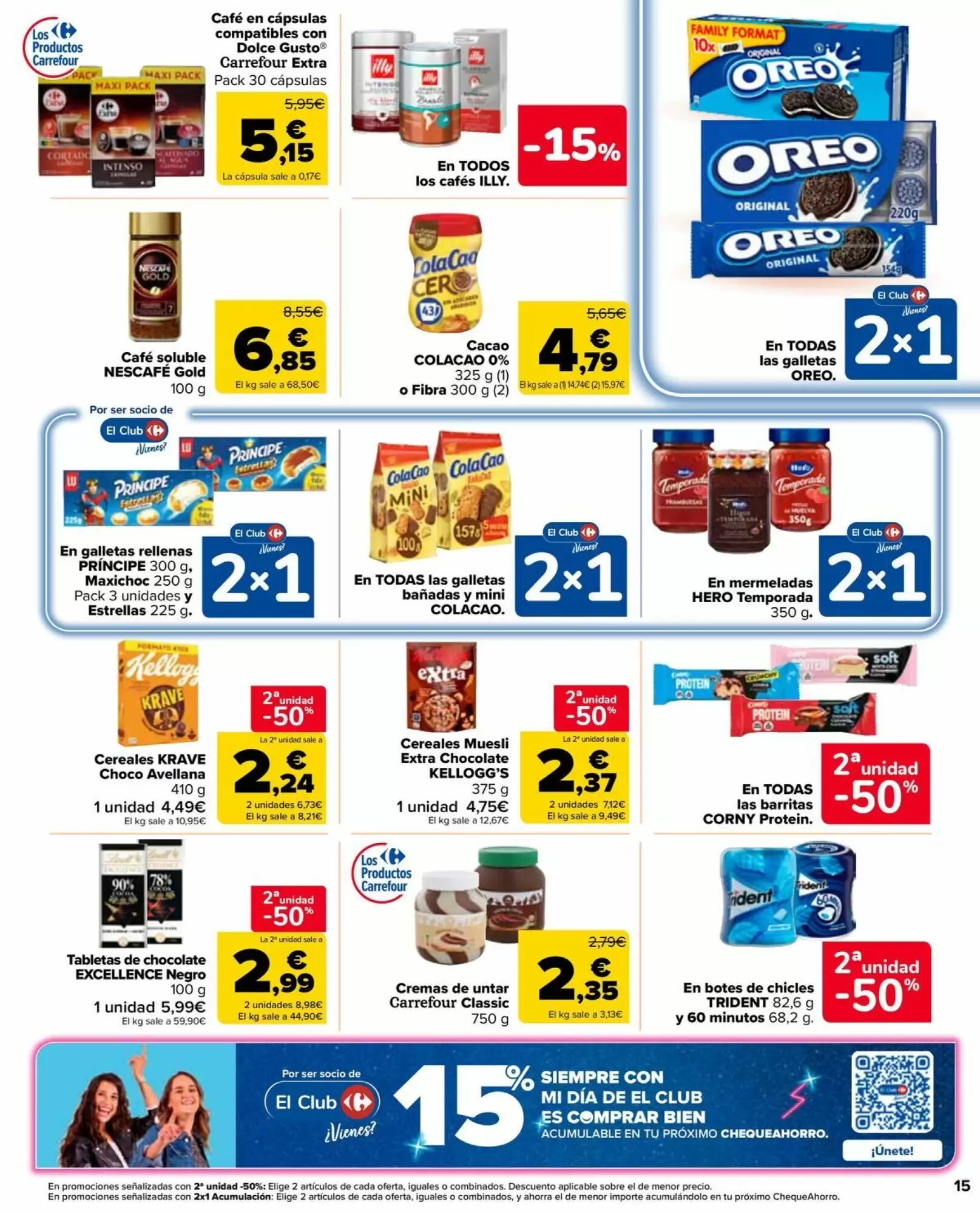 Folleto promocional de Carrefour Market válido desde el 14/07/2026 - Página 15.