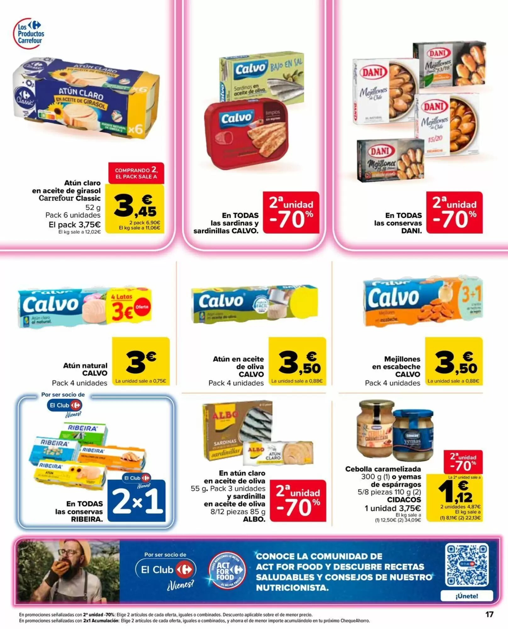Folleto promocional de Carrefour Market válido desde el 14/07/2026 - Página 17.