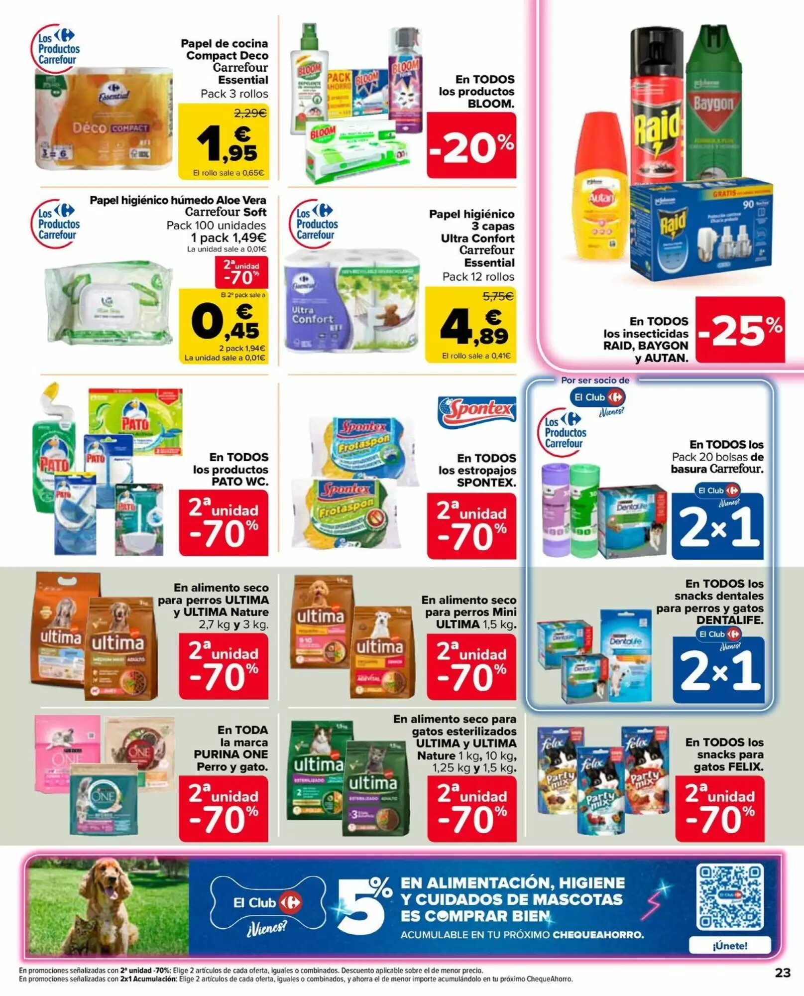 Folleto promocional de Carrefour Market válido desde el 14/07/2026 - Página 23.