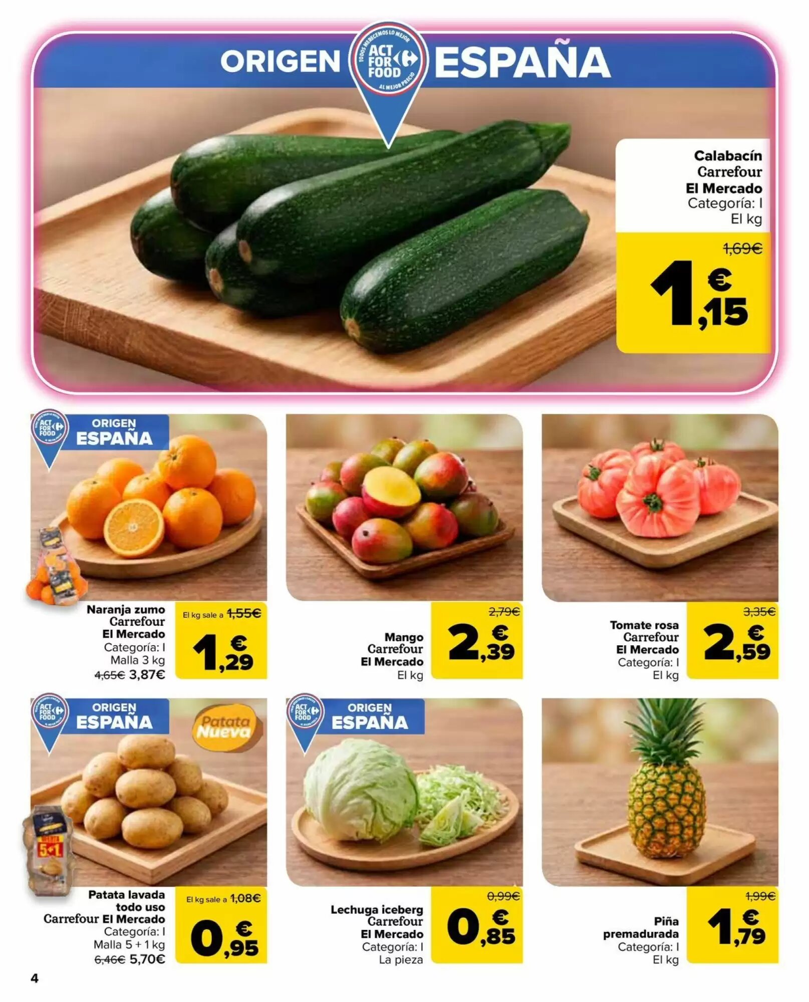 Folleto promocional de Carrefour Market válido desde el 14/07/2026 - Página 4.