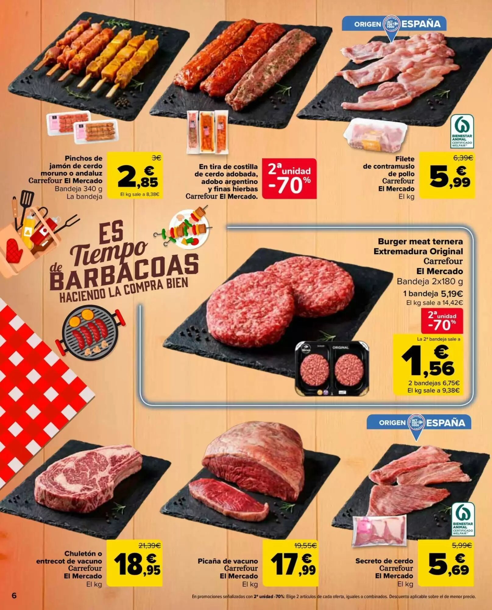 Folleto promocional de Carrefour Market válido desde el 14/07/2026 - Página 6.