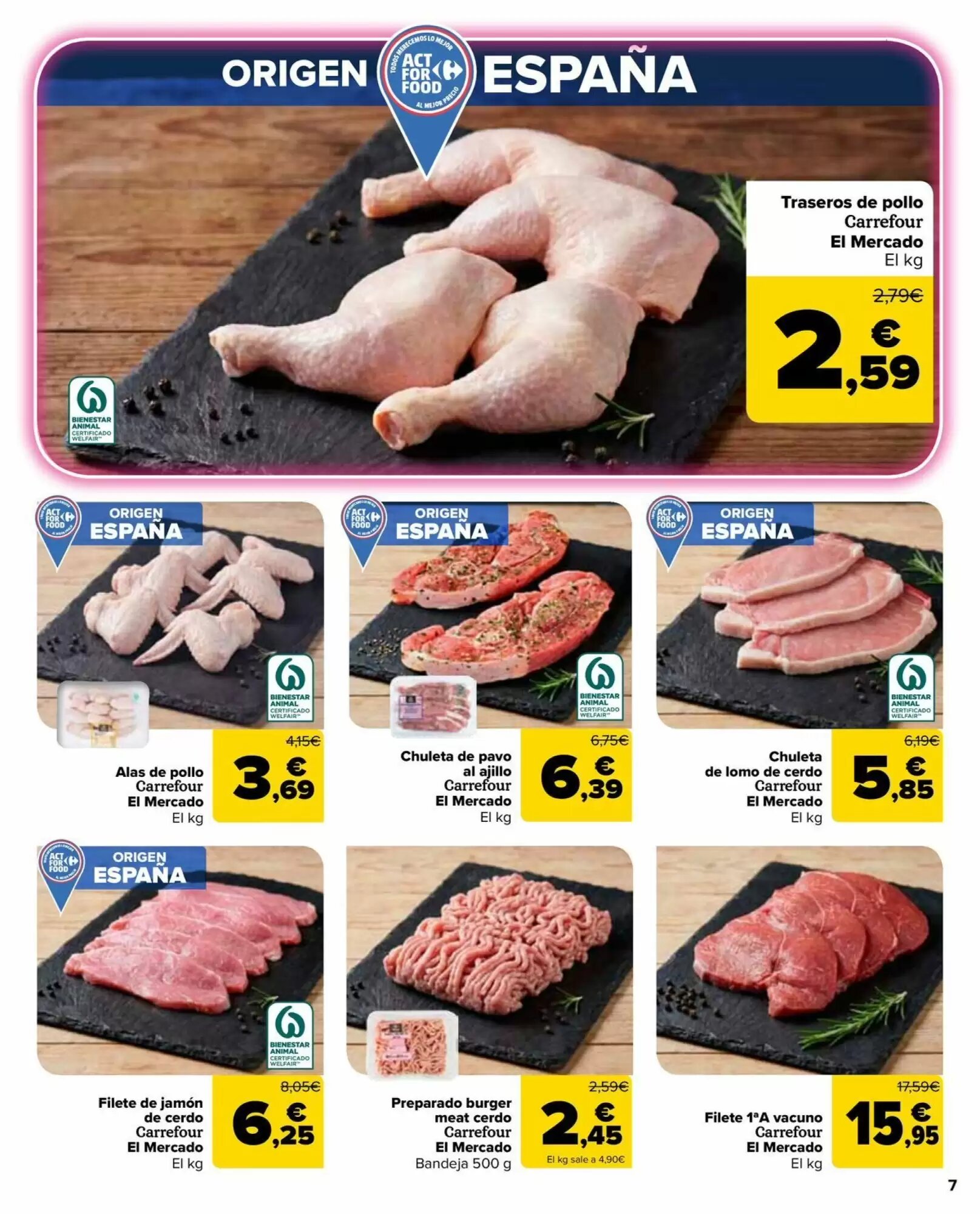Folleto promocional de Carrefour Market válido desde el 14/07/2026 - Página 7.