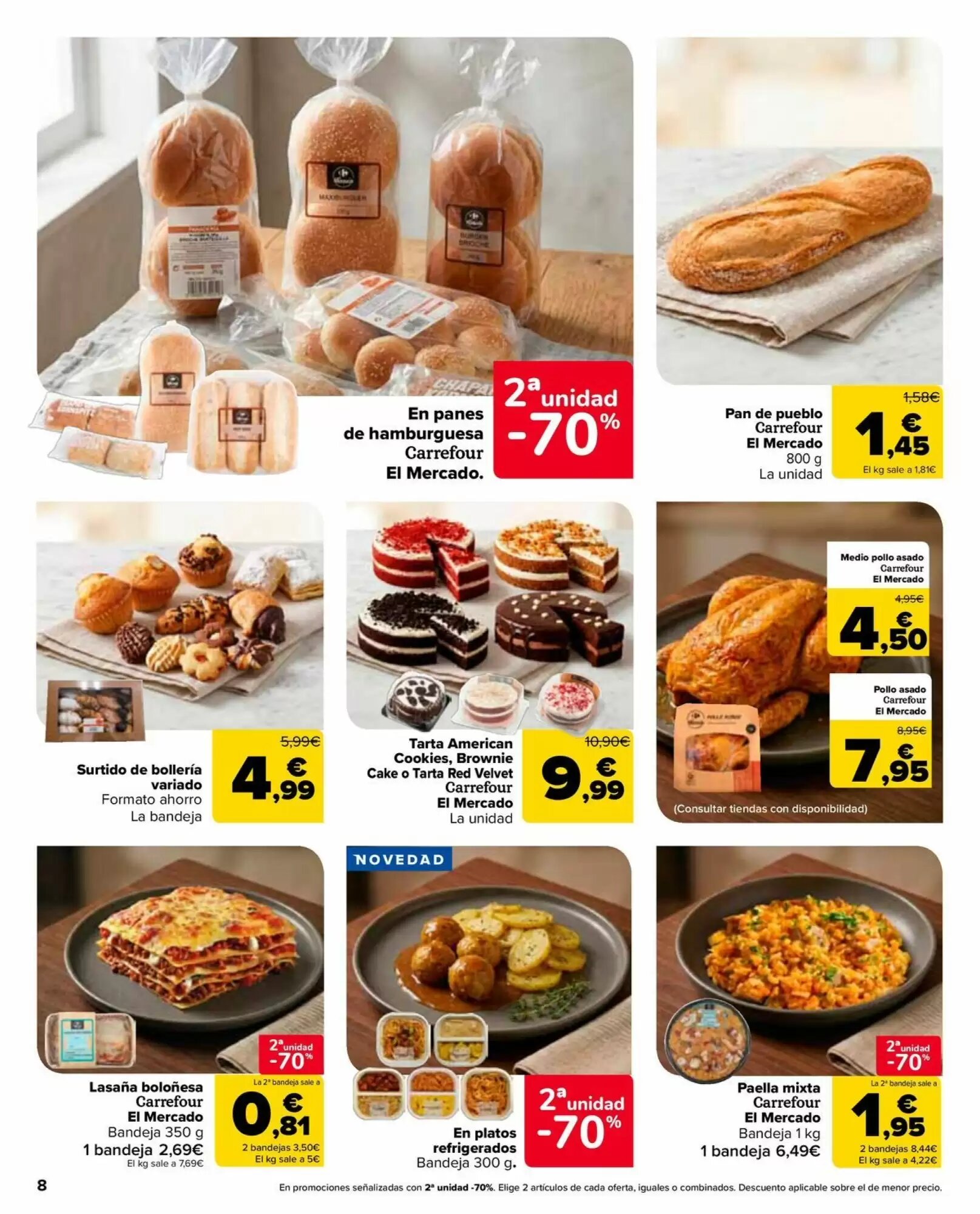 Folleto promocional de Carrefour Market válido desde el 14/07/2026 - Página 8.