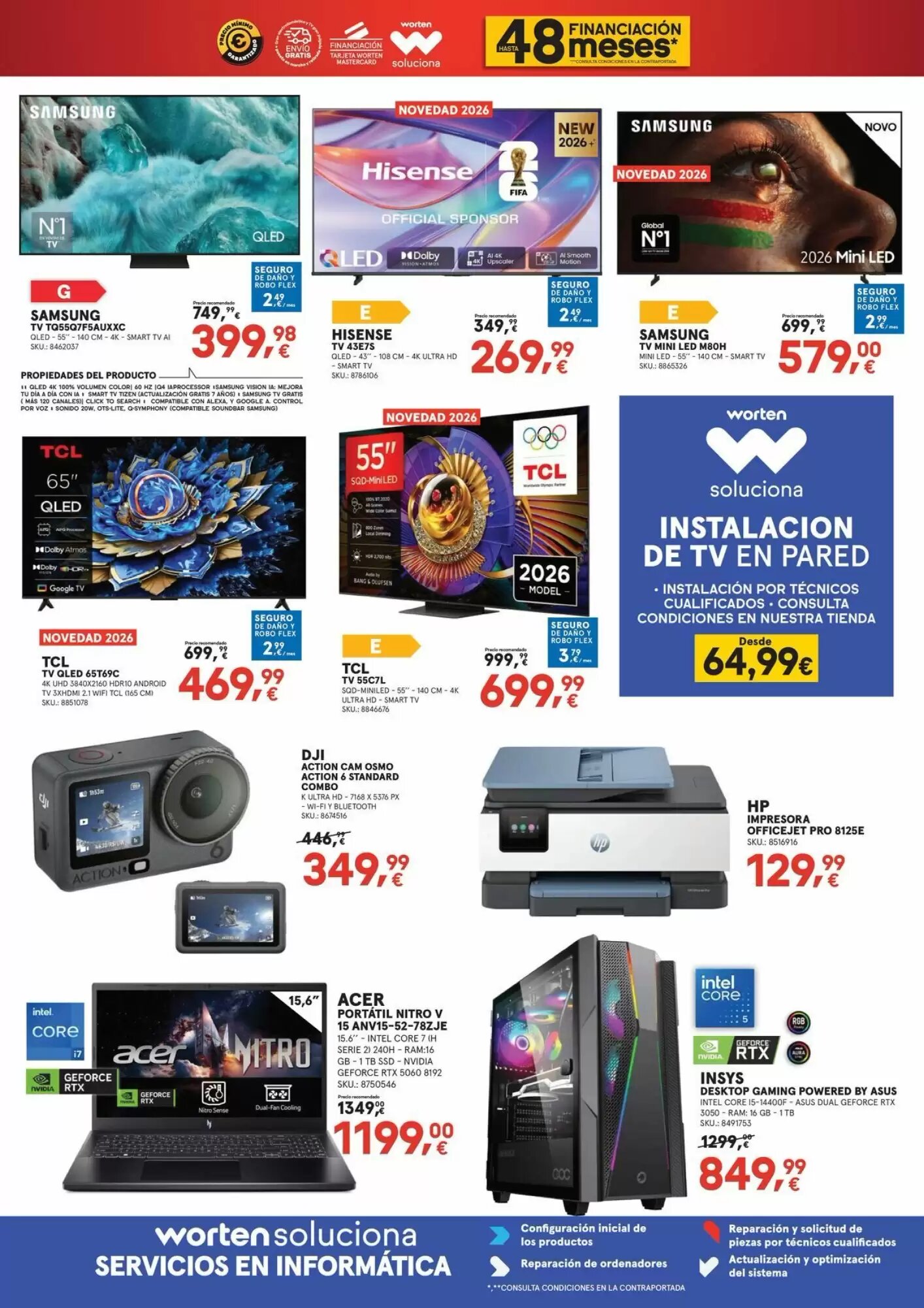 Folleto promocional de Worten válido desde el 14/07/2026 - Página 4.