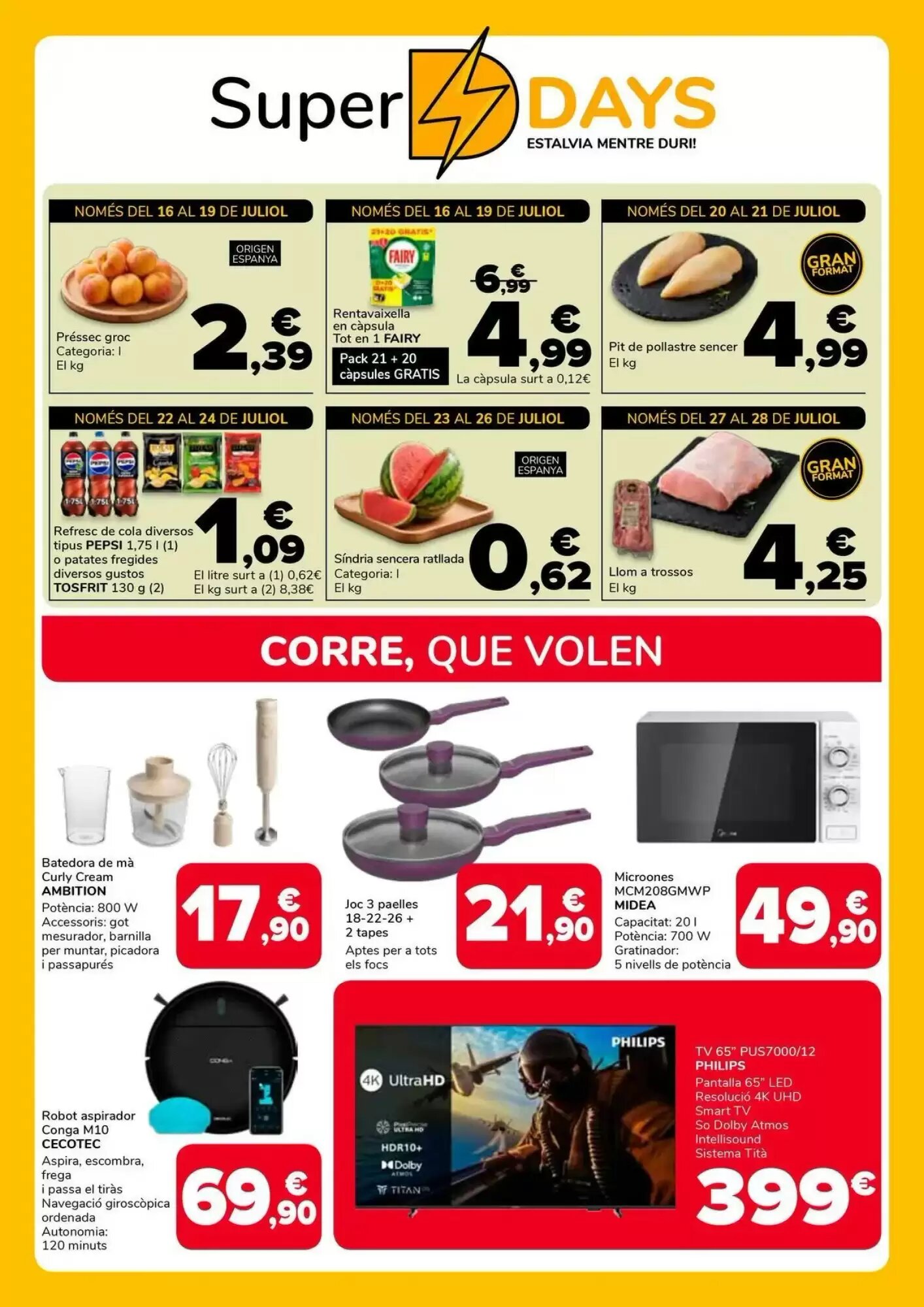 Folleto promocional de Supeco válido desde el 15/07/2026 - Página 3.