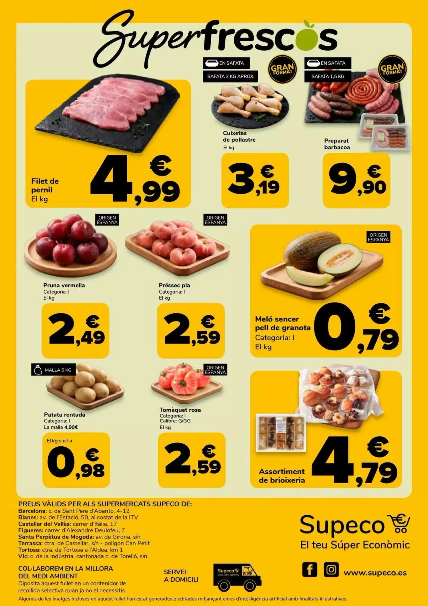 Folleto promocional de Supeco válido desde el 15/07/2026 - Página 4.