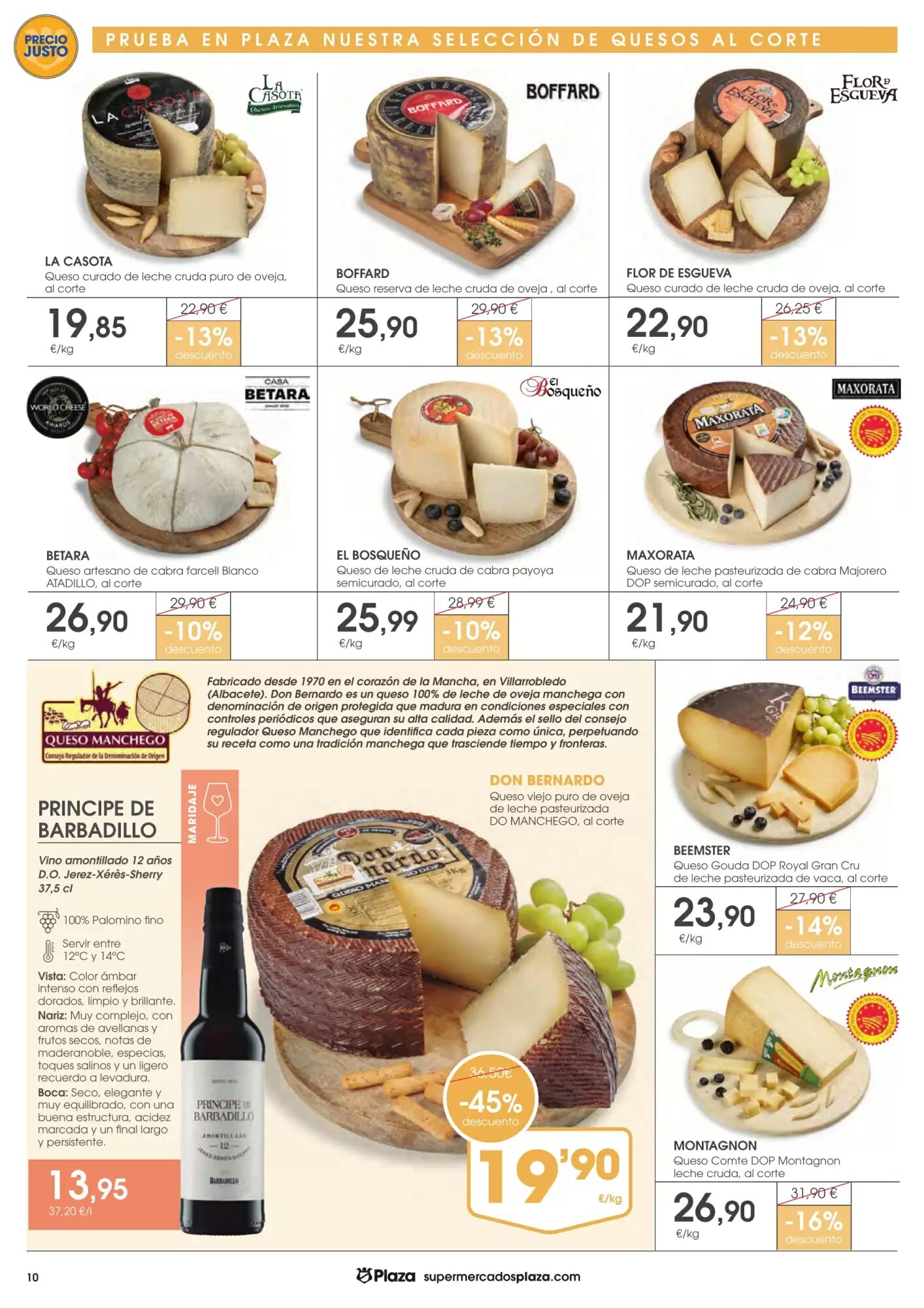 Folleto promocional de Supermercados Plaza válido desde el 16/07/2026 - Página 10.