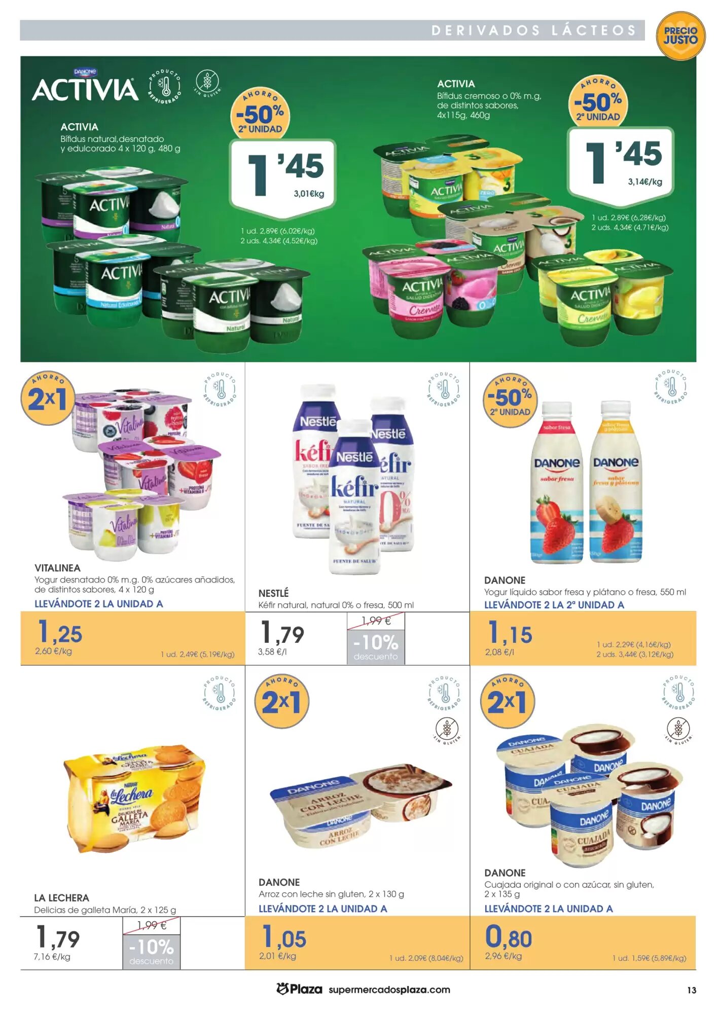 Folleto promocional de Supermercados Plaza válido desde el 16/07/2026 - Página 13.