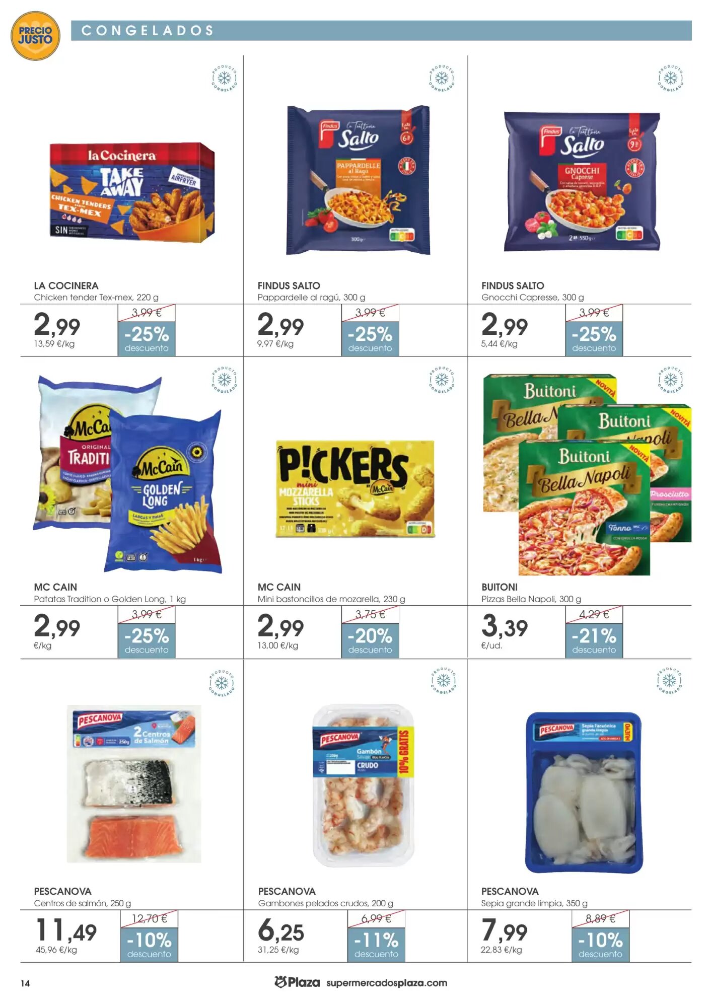 Folleto promocional de Supermercados Plaza válido desde el 16/07/2026 - Página 14.