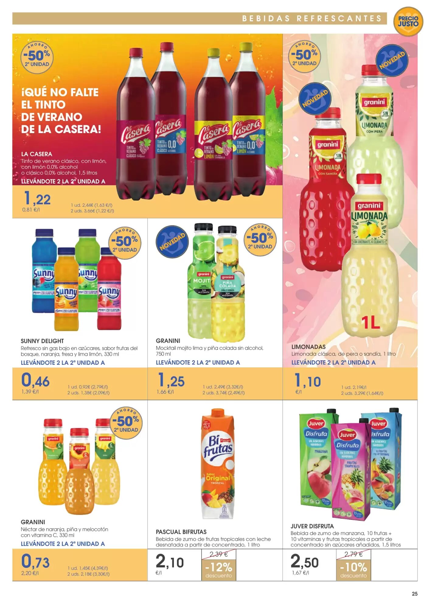 Folleto promocional de Supermercados Plaza válido desde el 16/07/2026 - Página 25.