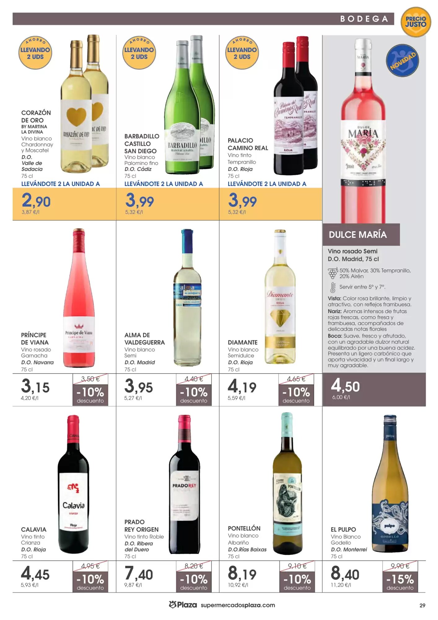 Folleto promocional de Supermercados Plaza válido desde el 16/07/2026 - Página 29.
