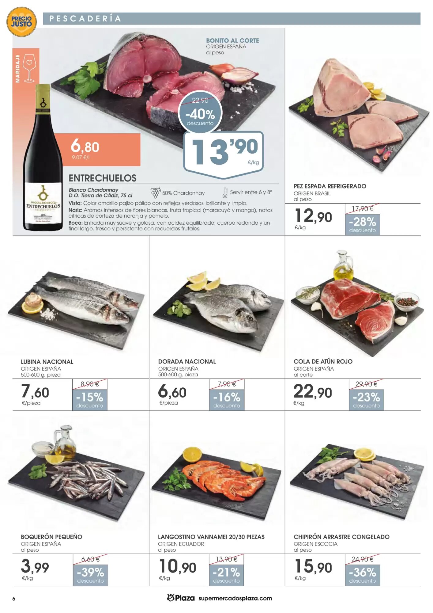 Folleto promocional de Supermercados Plaza válido desde el 16/07/2026 - Página 6.