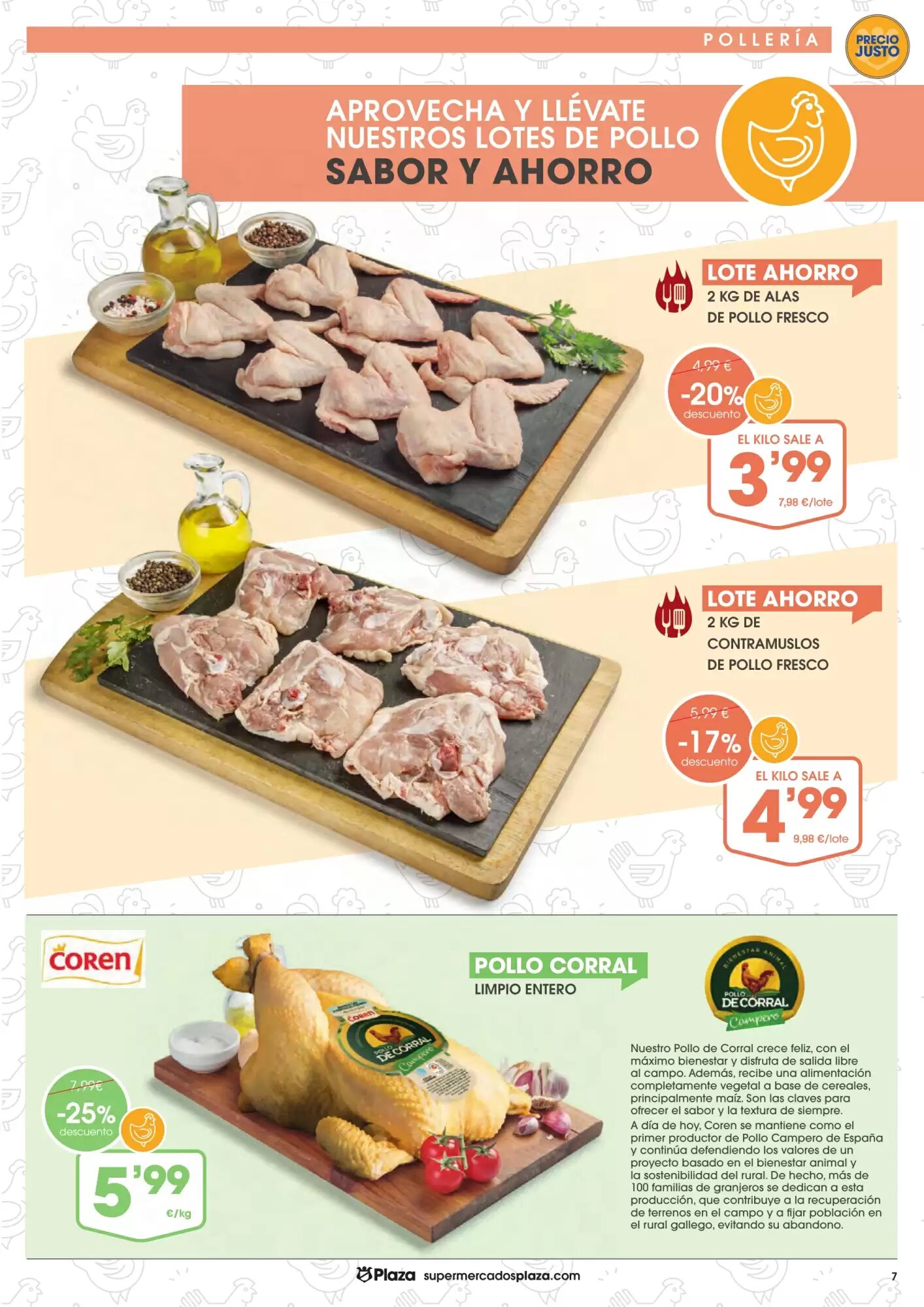 Folleto promocional de Supermercados Plaza válido desde el 16/07/2026 - Página 7.