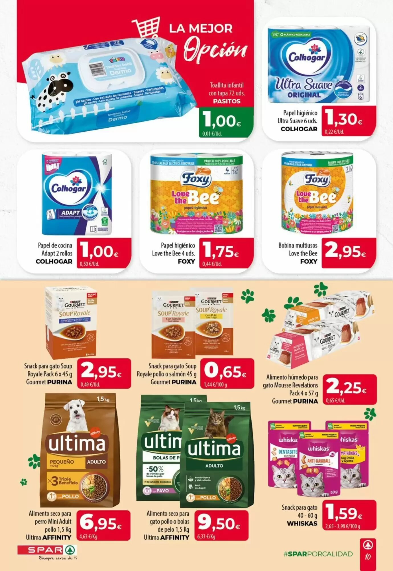 Folleto promocional de Spar Tenerife válido desde el 16/07/2026 - Página 10.