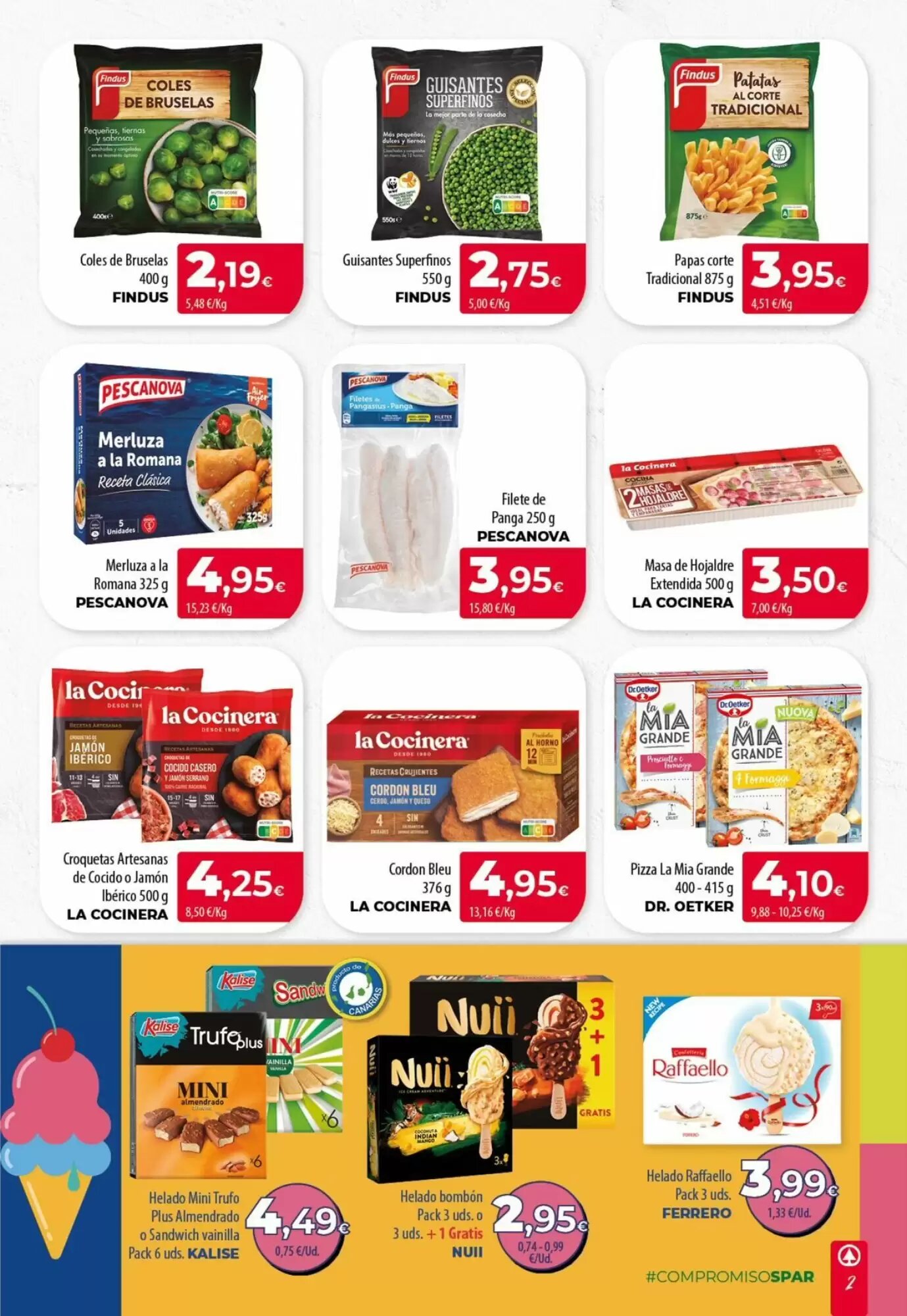 Folleto promocional de Spar Tenerife válido desde el 16/07/2026 - Página 2.