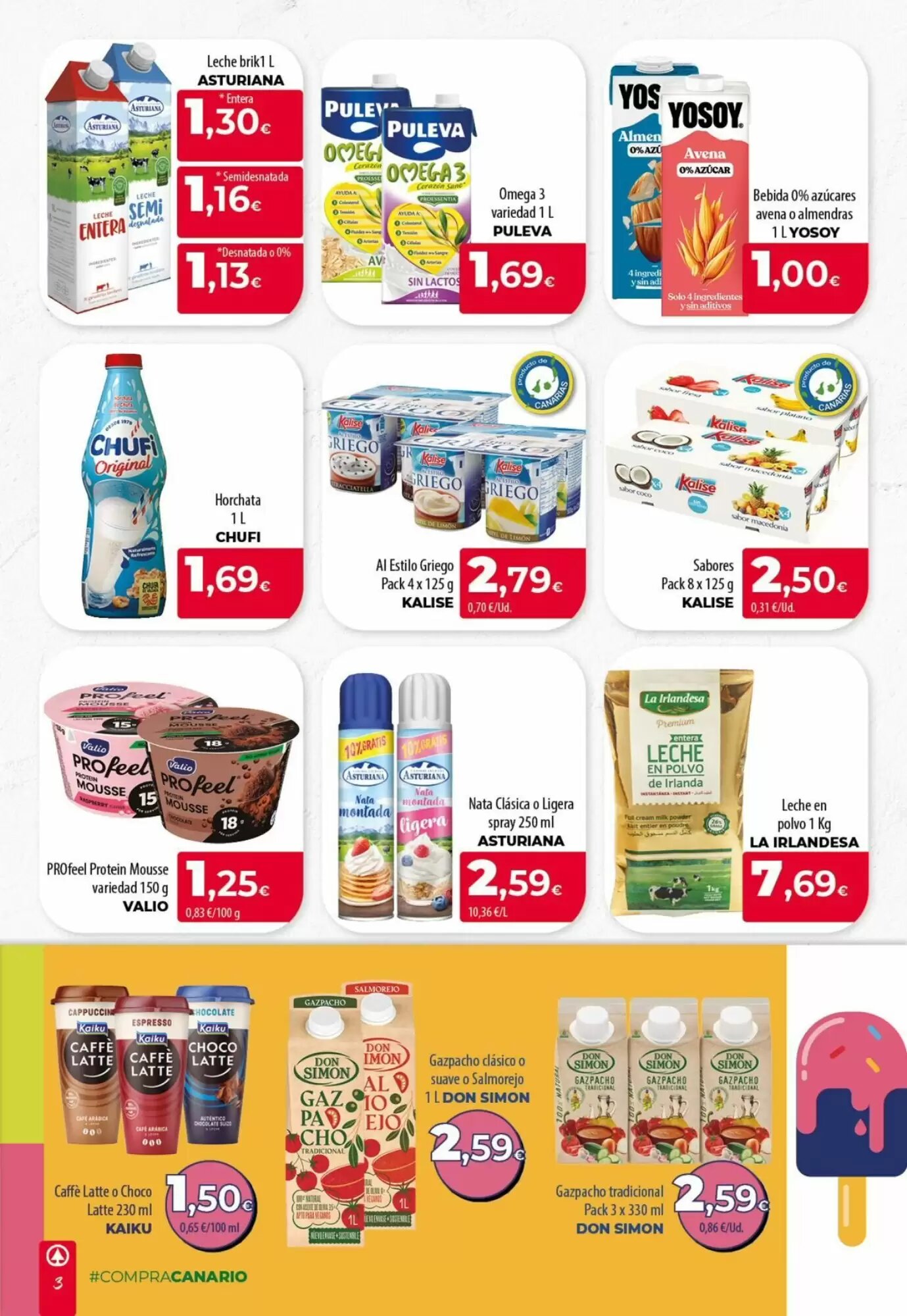 Folleto promocional de Spar Tenerife válido desde el 16/07/2026 - Página 3.